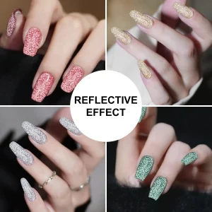 Free Samples Platinum Reflective Gel OEM/ODM Wholesale UV Gel Polish
