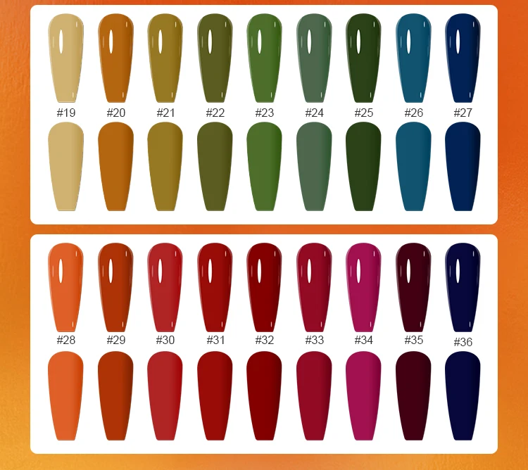 Hot Sale Free Sample Autumn and Winter Gel Polish for Nail Art ODM/OEM Wholesale