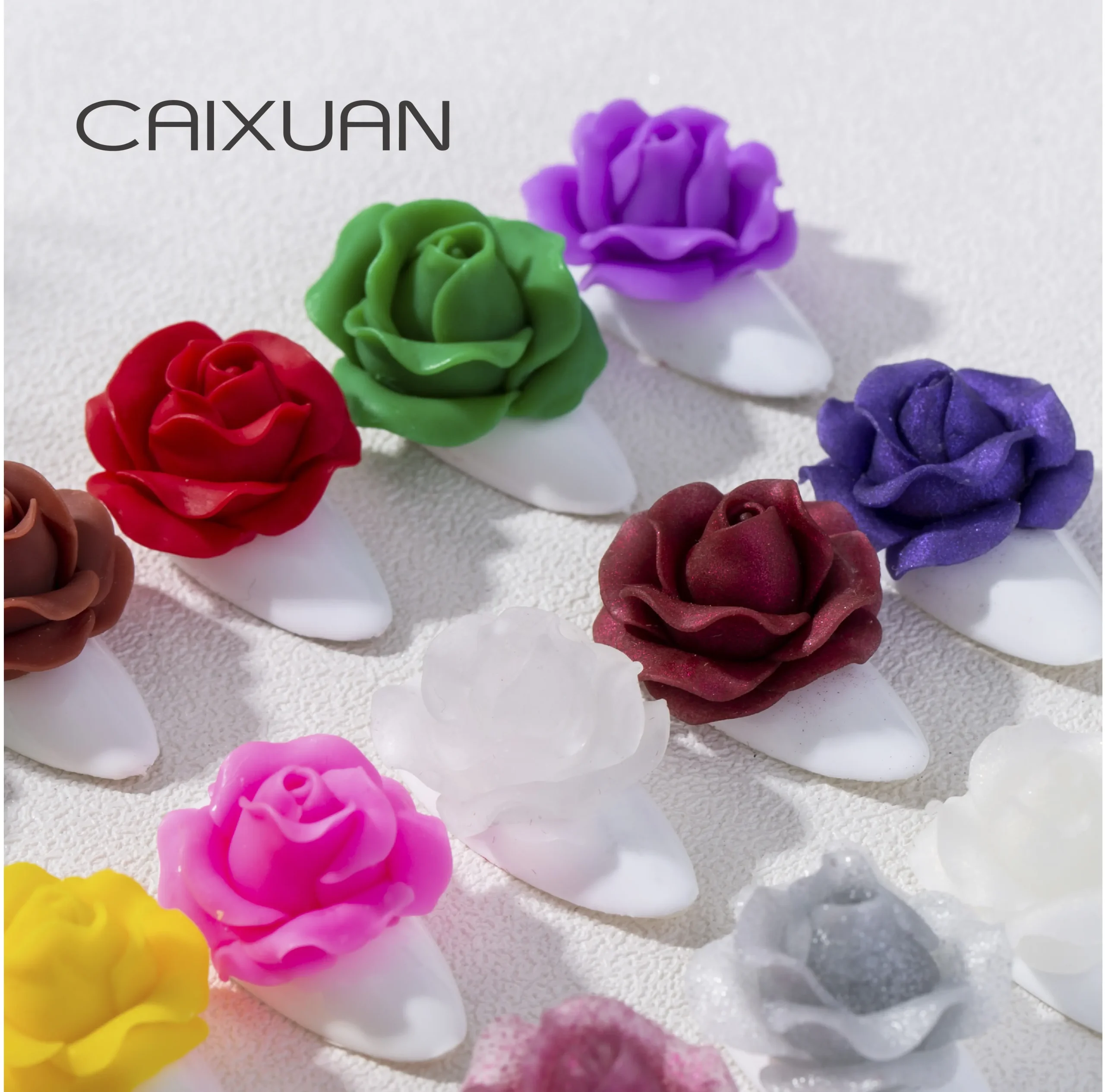 Caixuan OEM/ODM 30 Colors 4D Carved Gel High Quality for Nail Art