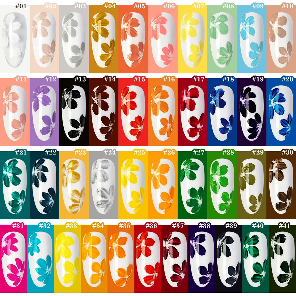 OEM/ODM No Wipe Painting Gel High Quality for Nail Art Stamping Gel 2 in 1