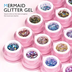 Nail Wholesale Mermaid Glitter Gel 8g Gel Polish Wholesale Price
