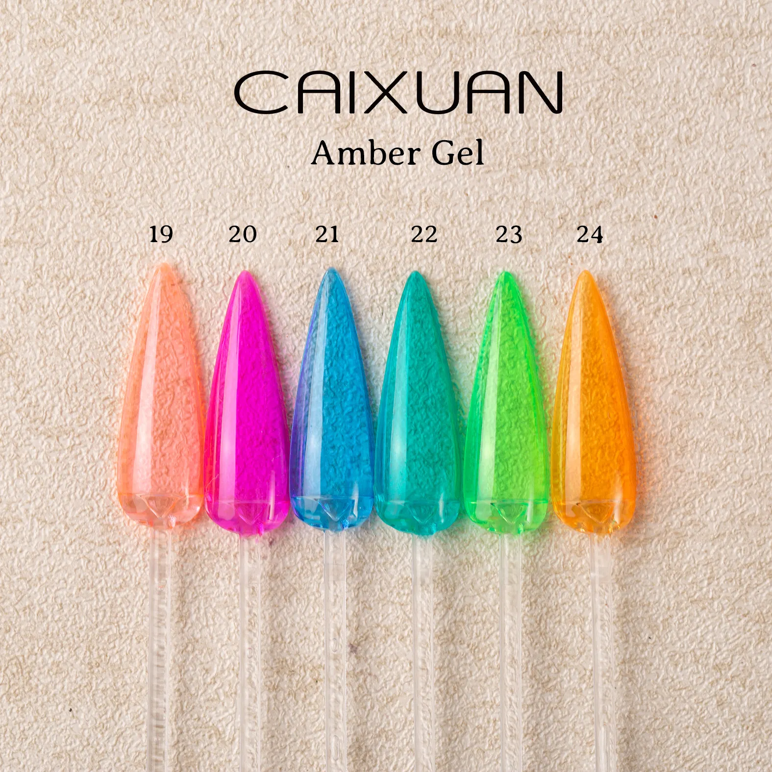 Halloween semi nail colors for nail art uv amber gel customize label