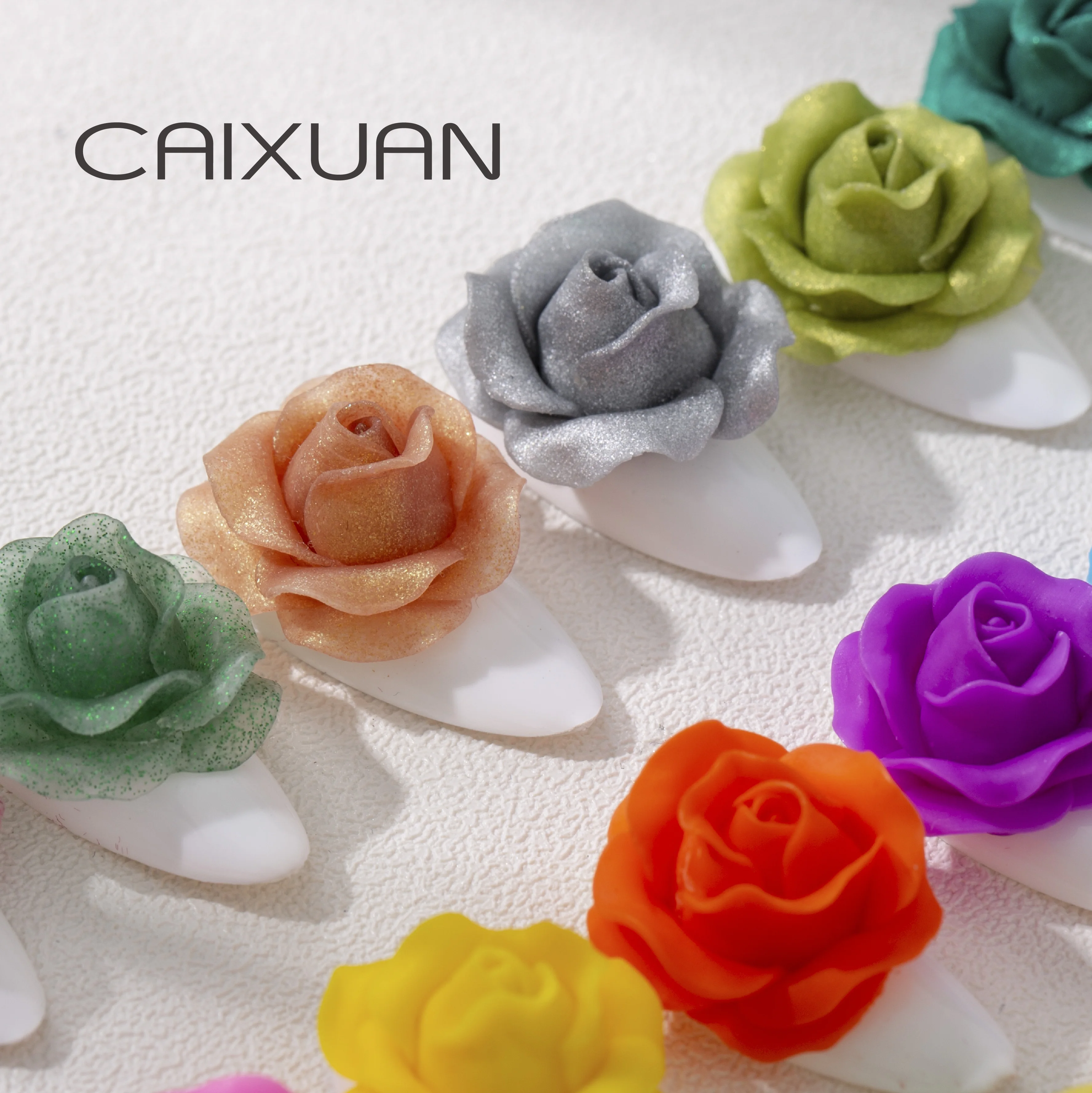 Caixuan OEM/ODM 30 Colors 4D Carved Gel High Quality for Nail Art