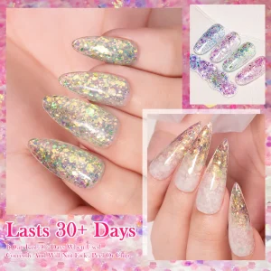 Nail Art Golden Flake Gel Nail Polish OEM/ODM Gel Polish