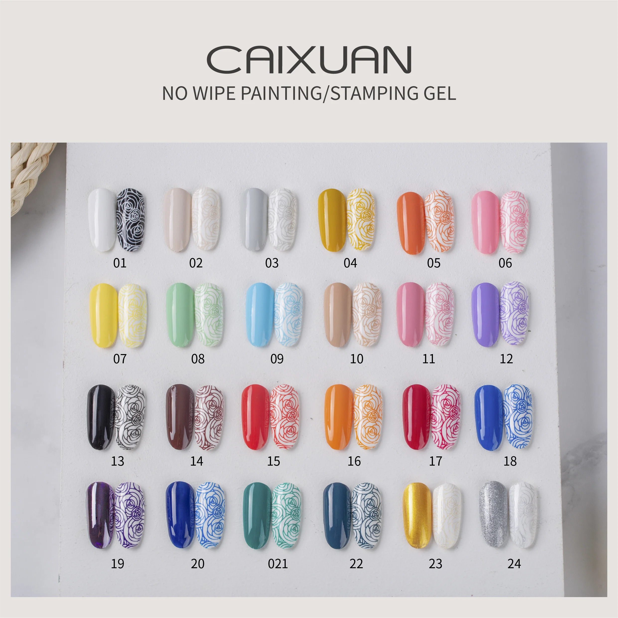 Nail Beauty supply OEM painting gel nail art for manicurist