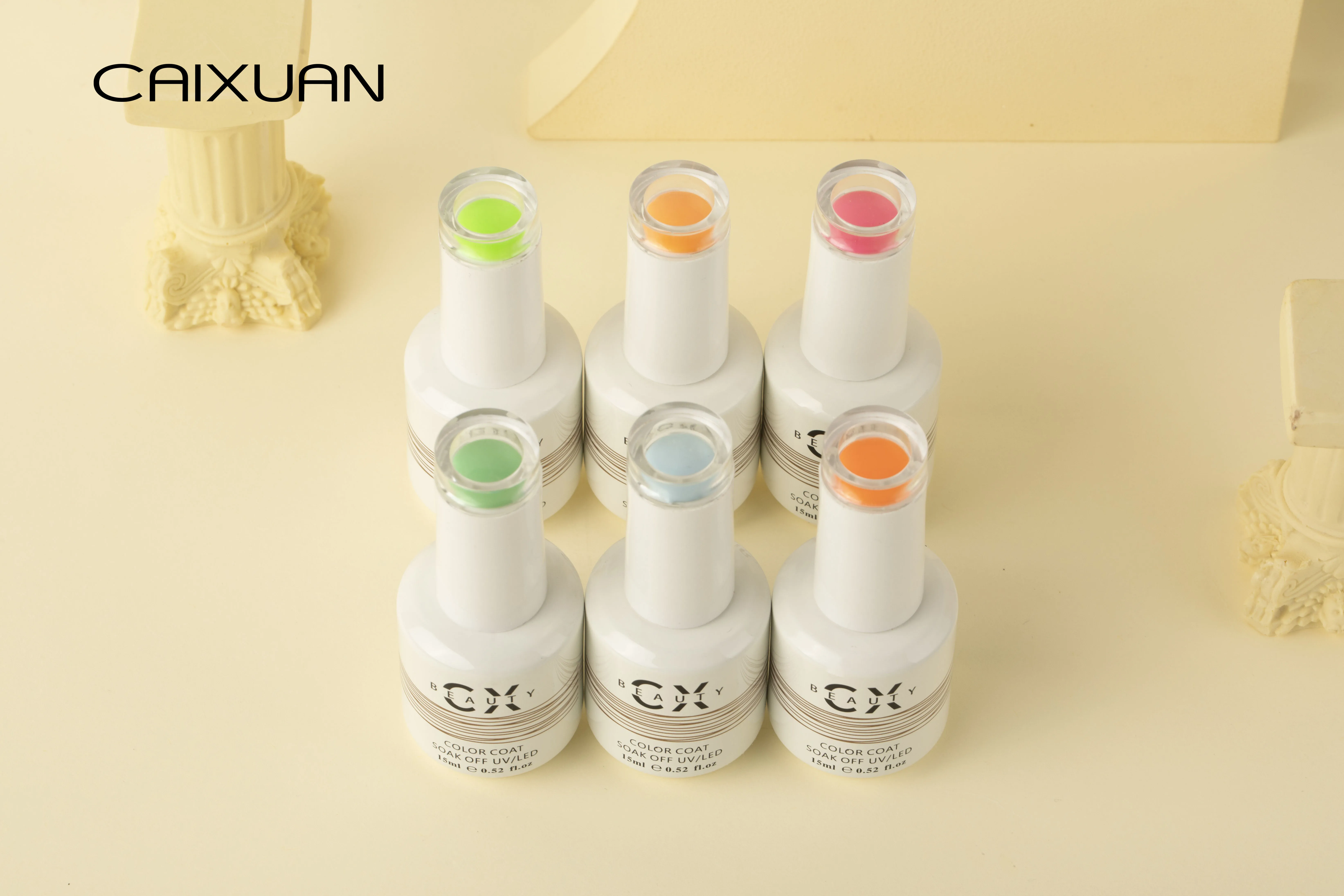 Wholesale soak off neon summer colors UV gel Nail salon gel polish long lasting Uv Neon Gel Polish