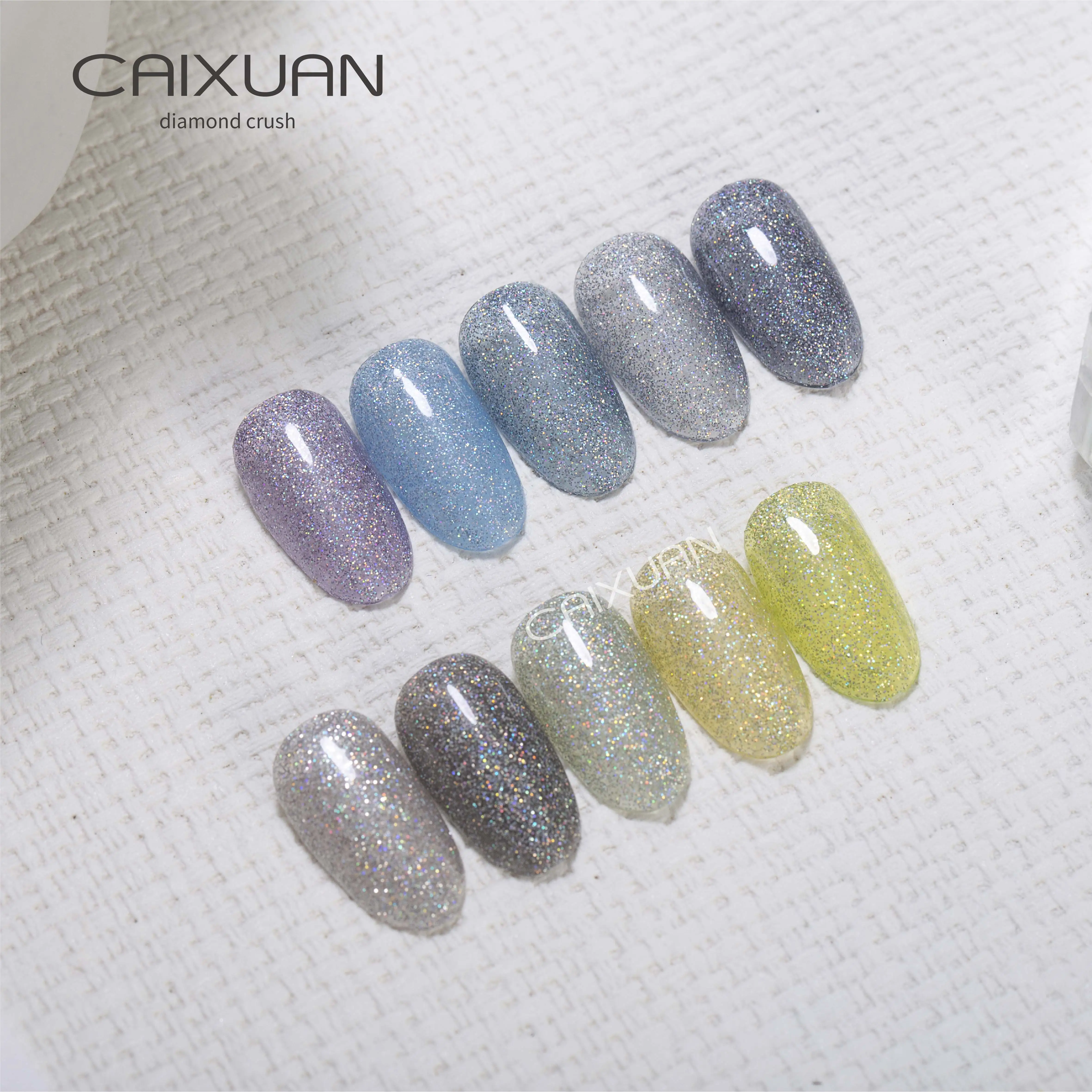 Wholesale Price Diamond Crush Gel Disco Gel UV/LED Free Sample