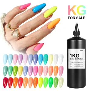 Caixuan 453 Color Gel High Quality UV Gel Polish Wholesale 1kg/5kg Package