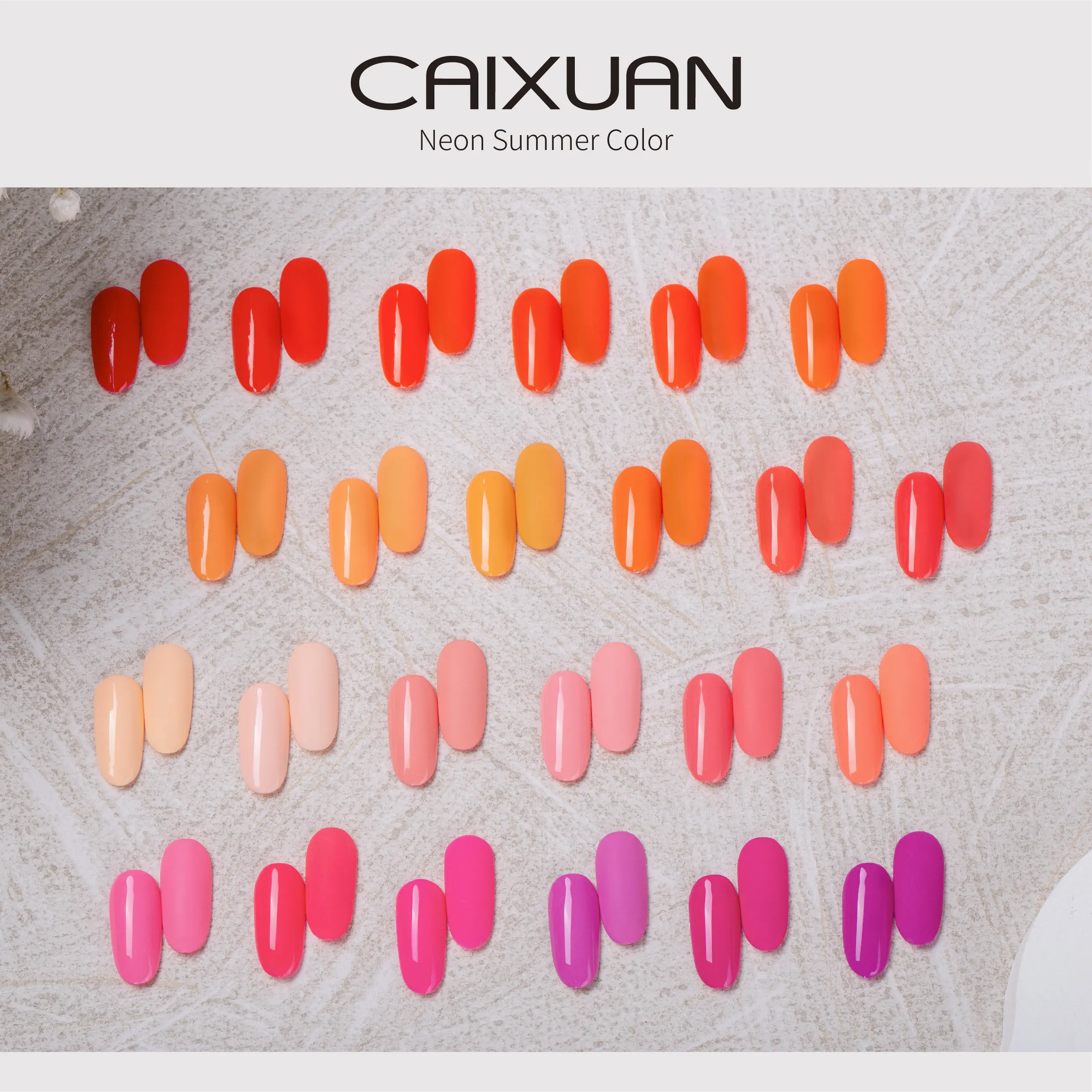 Wholesale soak off neon summer colors UV gel Nail salon gel polish long lasting Uv Neon Gel Polish