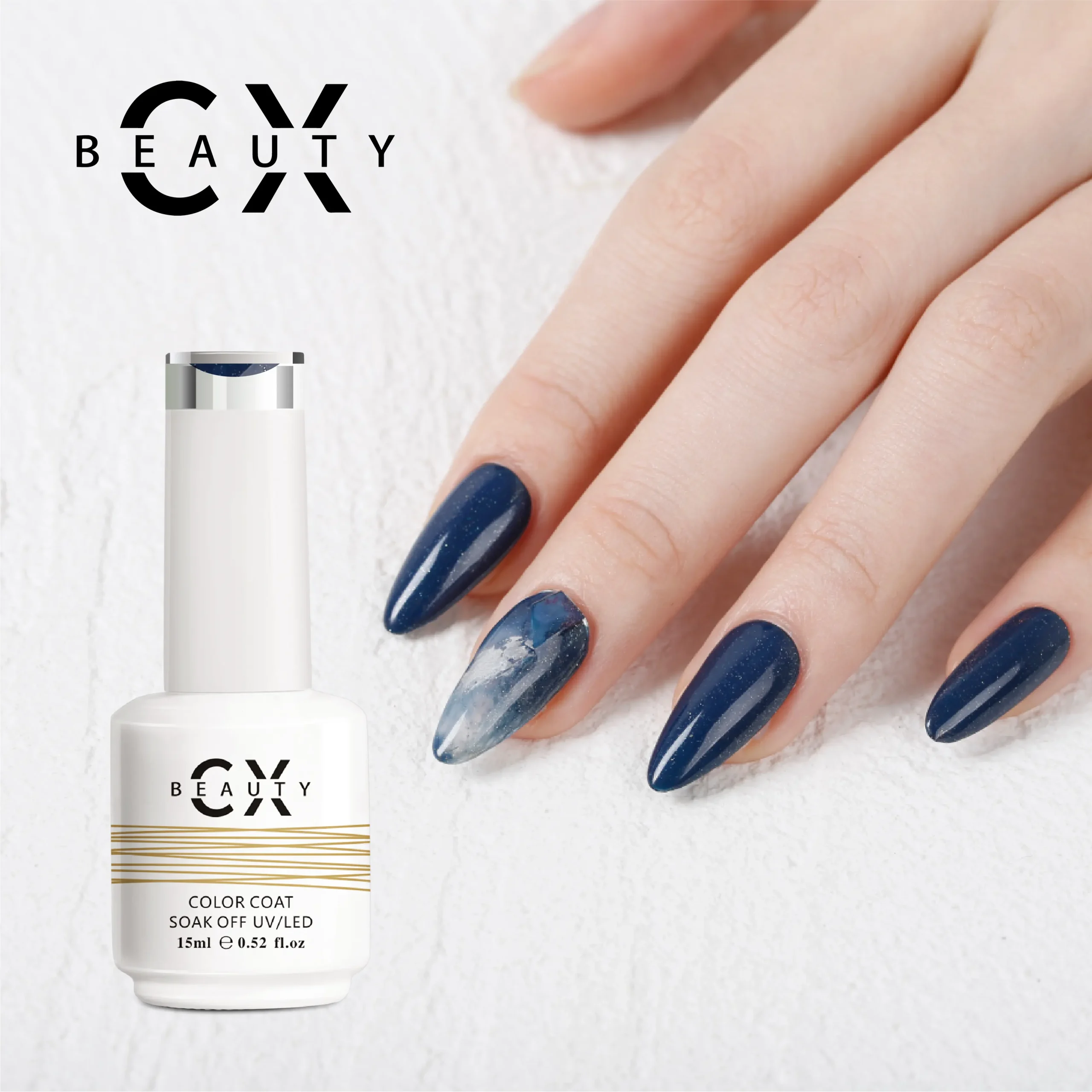 CX BEAUTY star diamond shadow Nail Gel Polish without HEMA Wholesale Nail Supplies Uv Gel factory