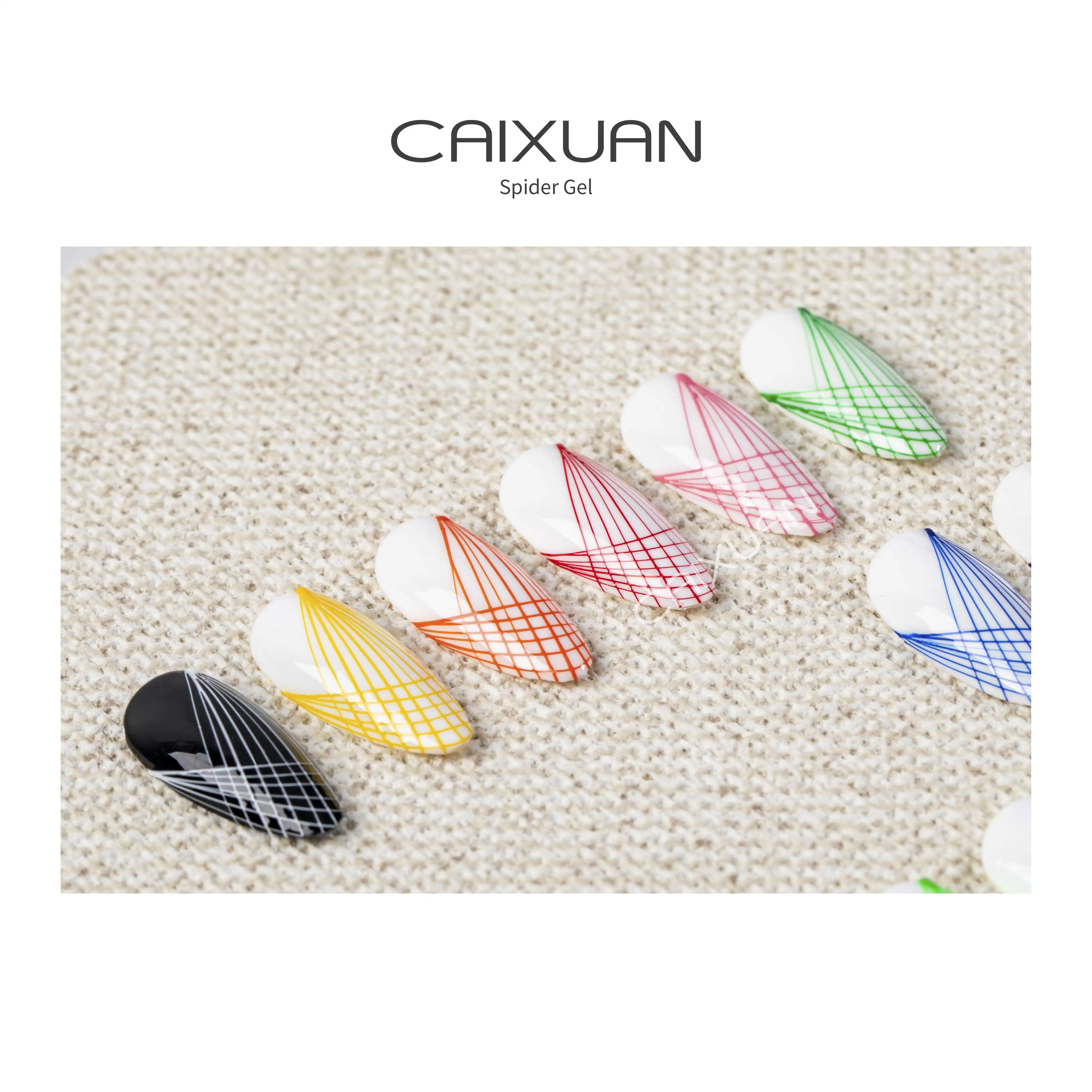 CX Beauty Spider Gel New Arrival 2022 Soak Off UV Gel Polish Professional Private Label For Nail