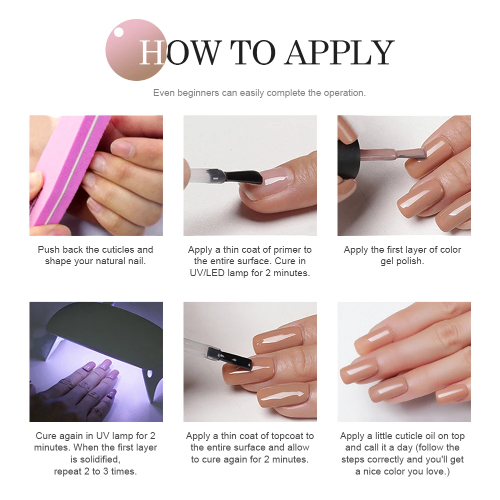 Nail Supplies Color Gel Gel for Autumn and Winter UV Gel Polish OEM/ODM