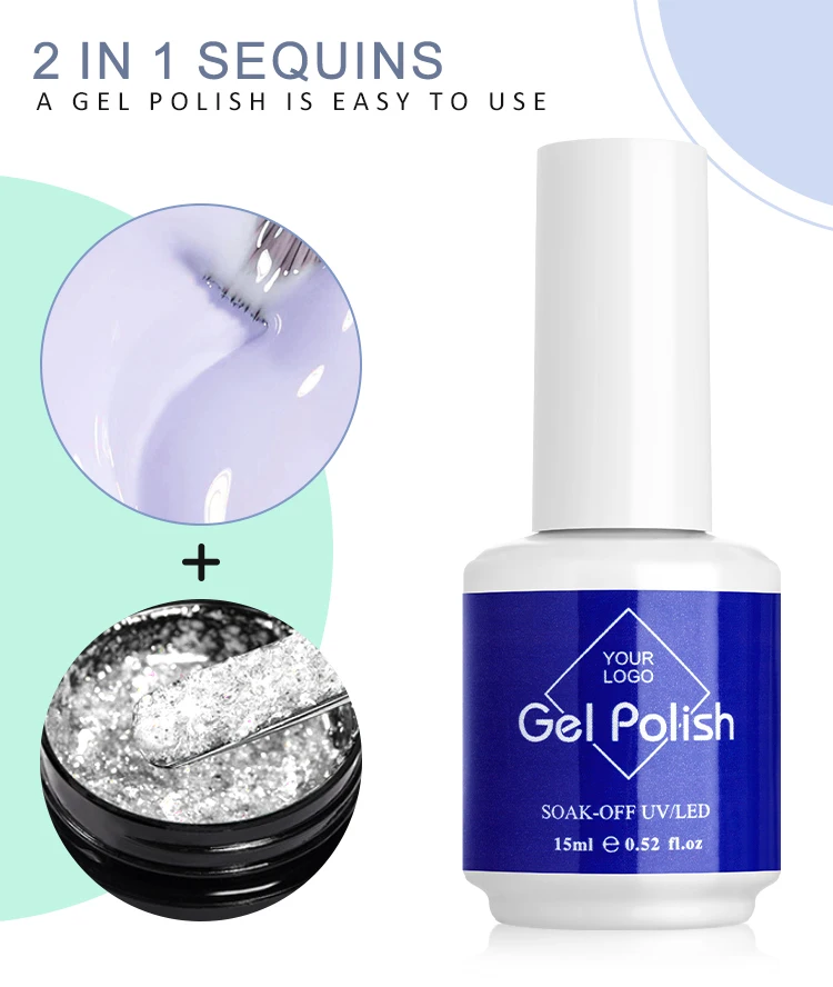 Hot Sale 15ml Candy Shades Gel Polish OEM/ODM Wholesale UV Gel Polish