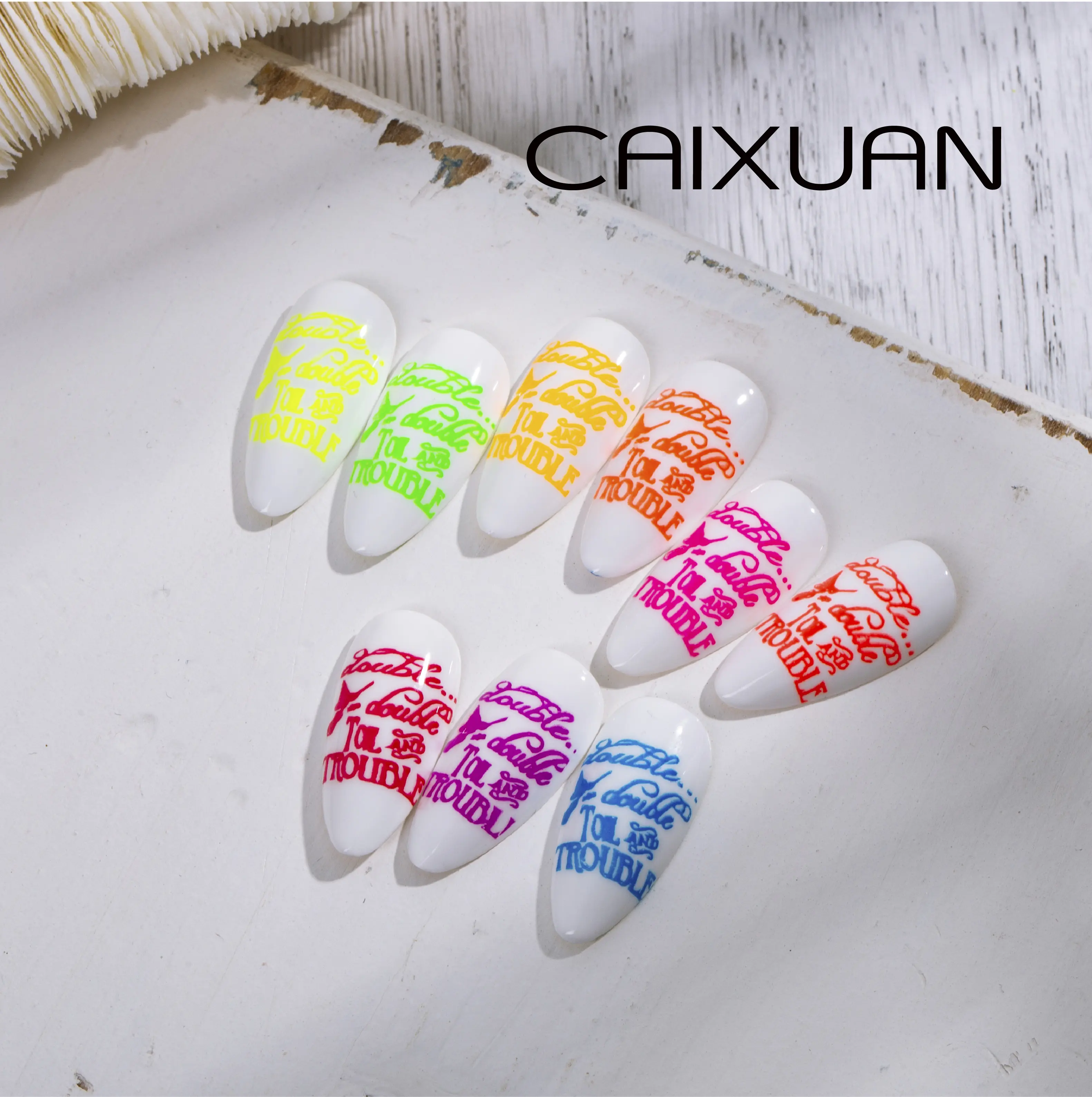 Hot Sale 2022 new Neon Painting Stamping Gel In Uv Gel Polish Color art drawing