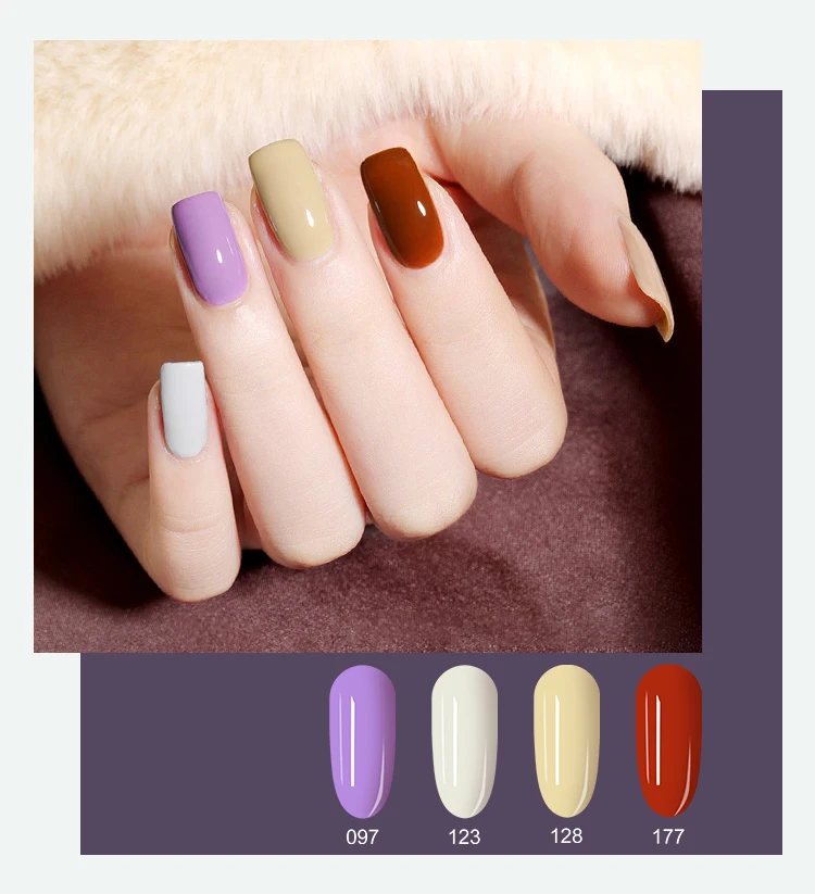 Free Sample Hema Free 296 Color Gel for Nail Salon Professional Nail Supply Gel Nail Polish