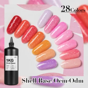 Nail Wholesale Shell Base ODM/OEM Wholesale Rubber Base