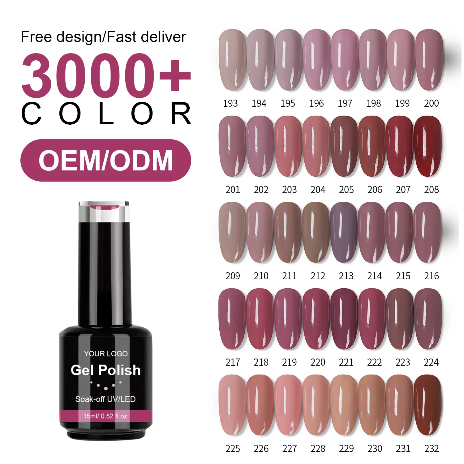 CX Beauty Hema Free Gel Polish Wholesale New Trends Gel Nail Polish Color High Quality Esmaltes Gel Nail Polish