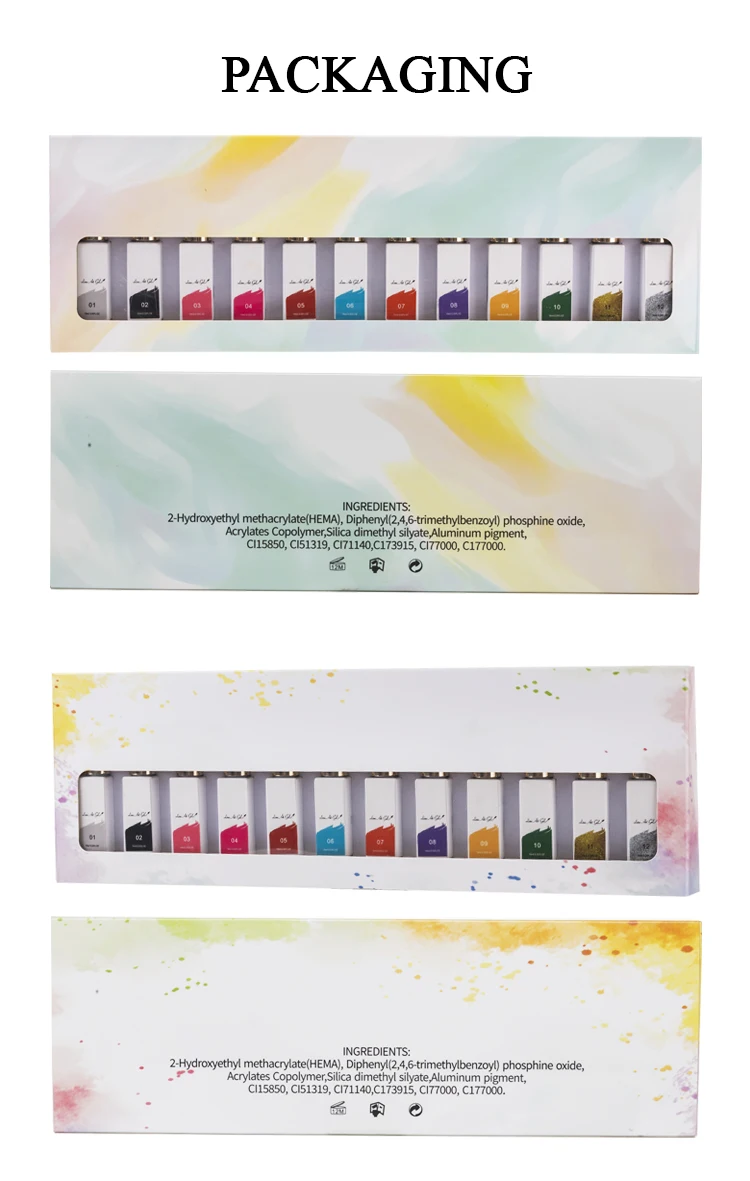 Customized Liner Art Gel OEM/ODM Wholesale UV Gel Polish for Nail Art