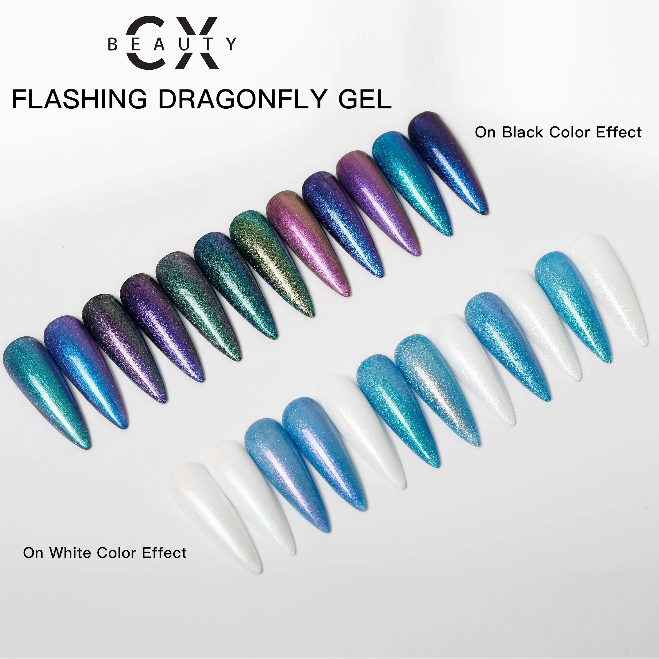 UV GEL nail product OEM 24 colors Shiny Color gel polish for professional nail supplier