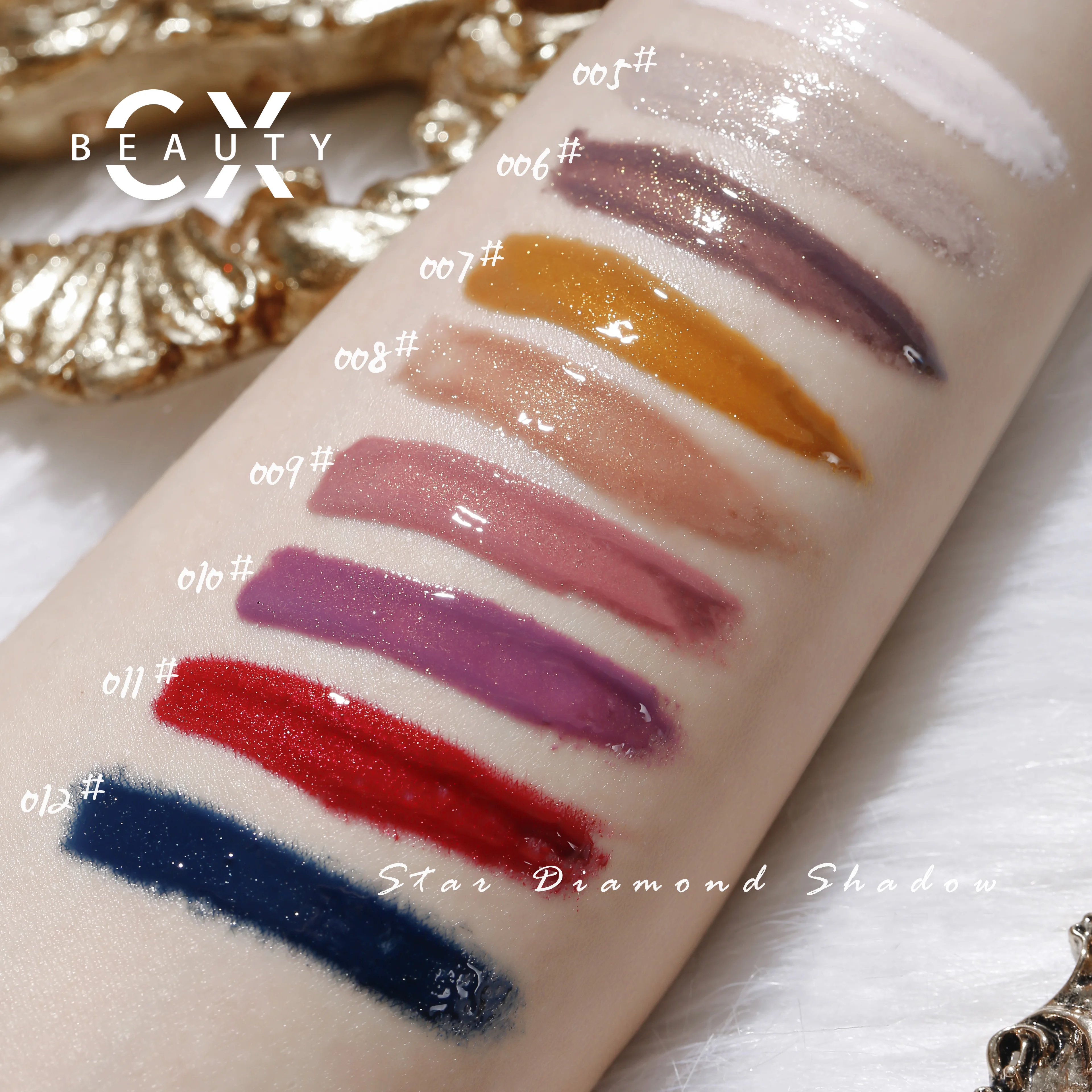 CX BEAUTY star diamond shadow Nail Gel Polish without HEMA Wholesale Nail Supplies Uv Gel factory