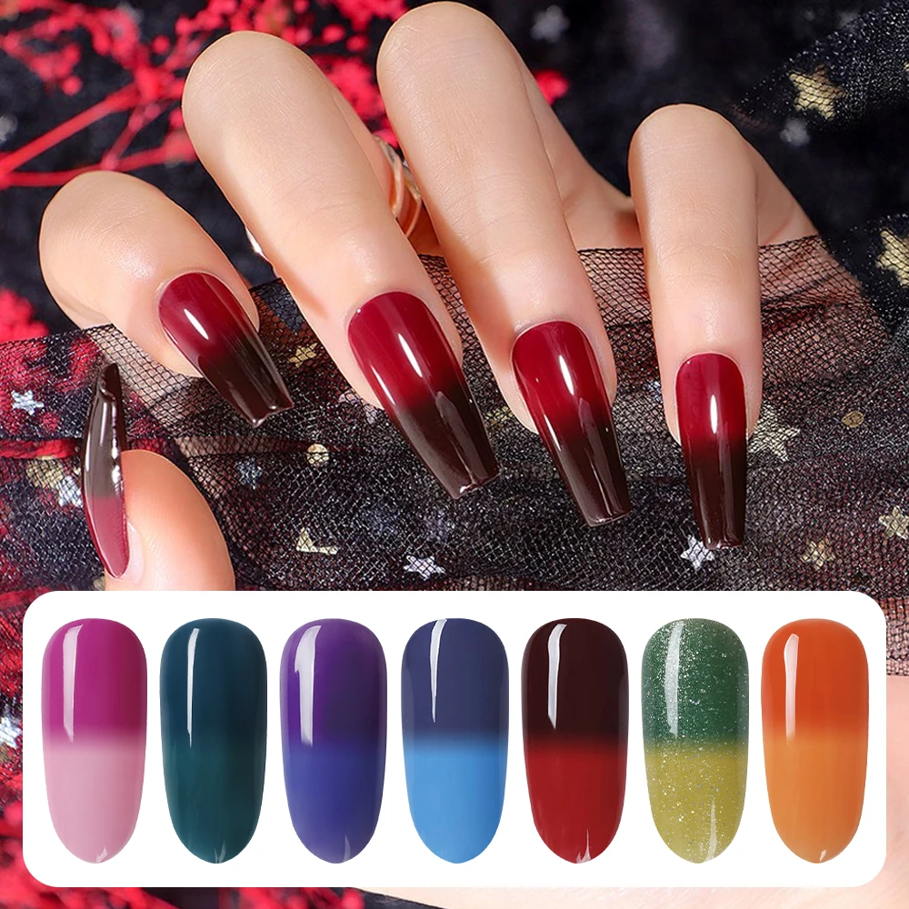 Hot Sale Wholesale Prices Mood Change Gel Temperature Gel for Nail Art UV Gel Polish