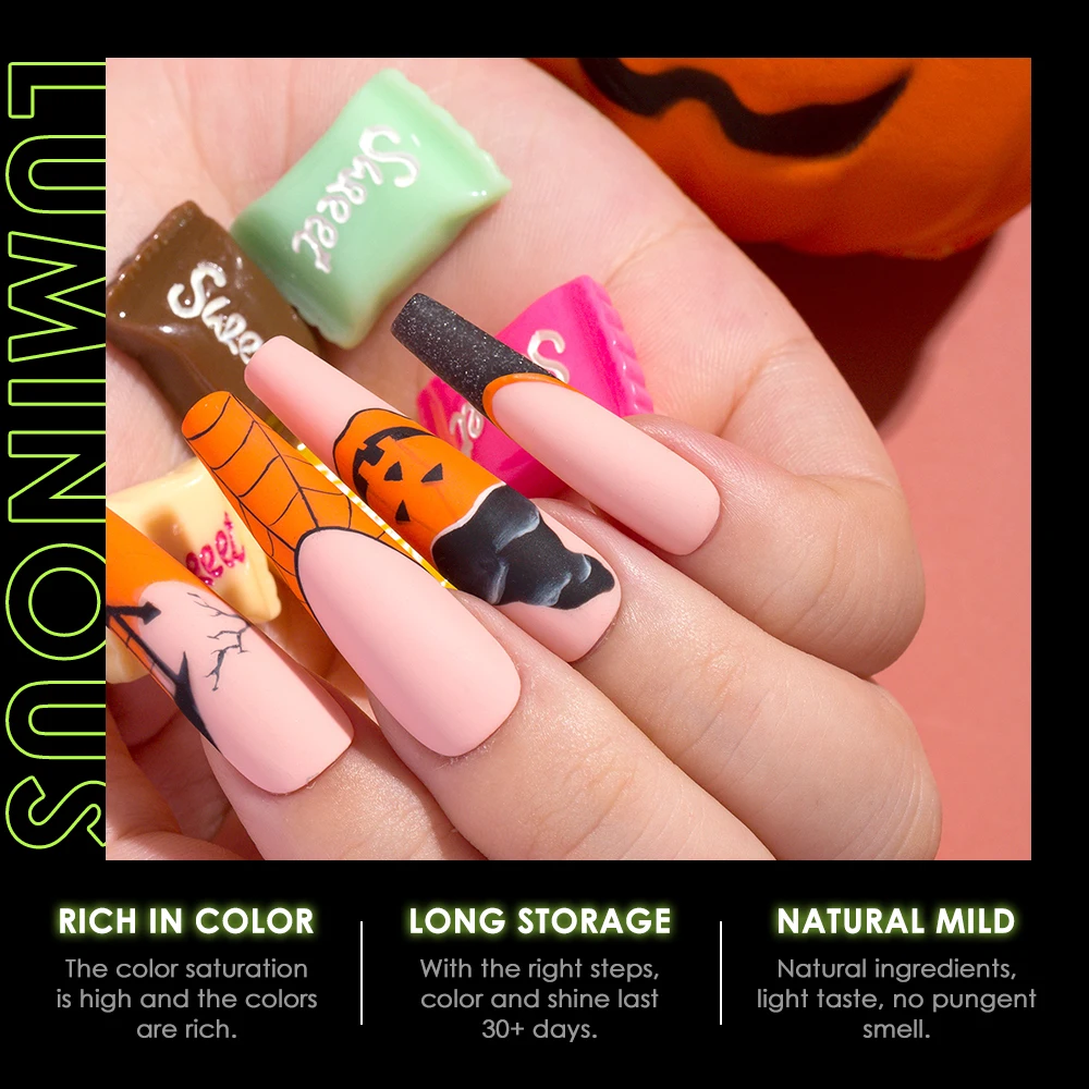 Caixuan Luminous Painting Gel for Nail Salon UV Gel Polish Nail Art