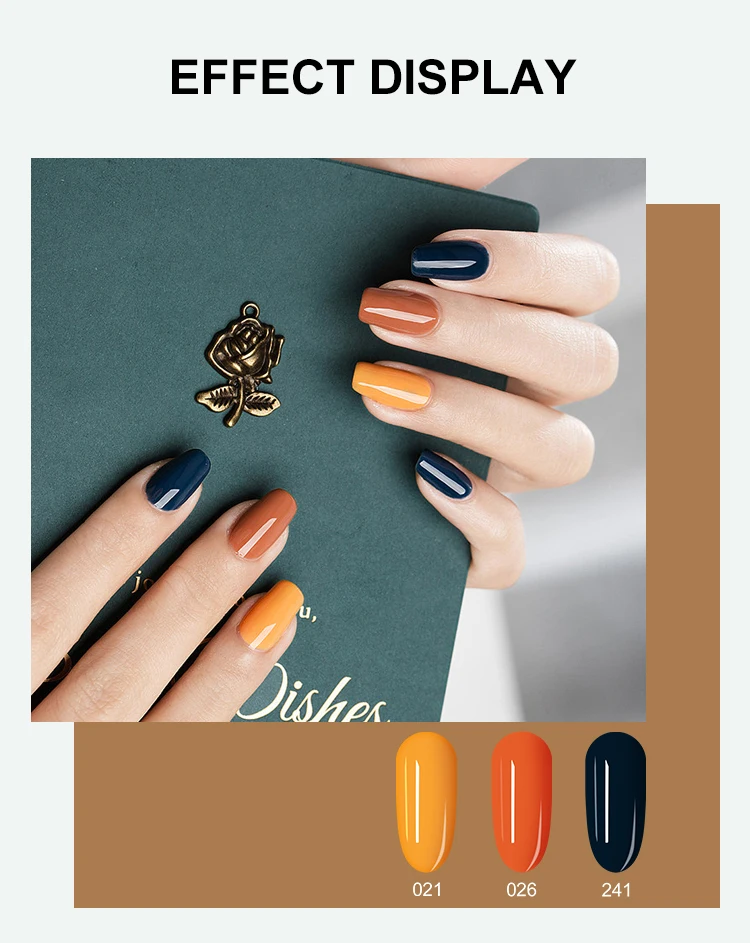 Free Sample Hema Free 296 Color Gel for Nail Salon Professional Nail Supply Gel Nail Polish