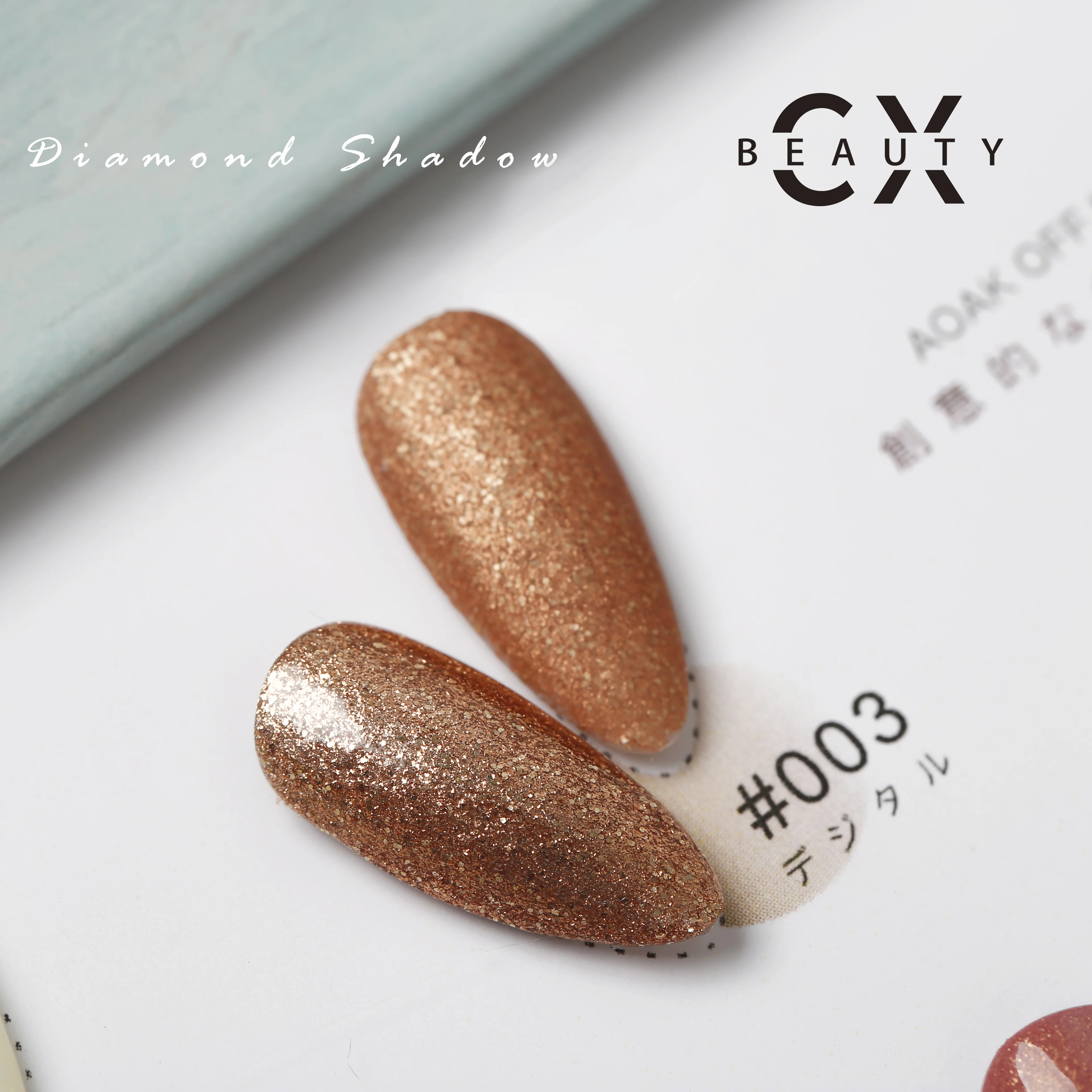 CX BEAUTY star diamond shadow Nail Gel Polish without HEMA Wholesale Nail Supplies Uv Gel factory