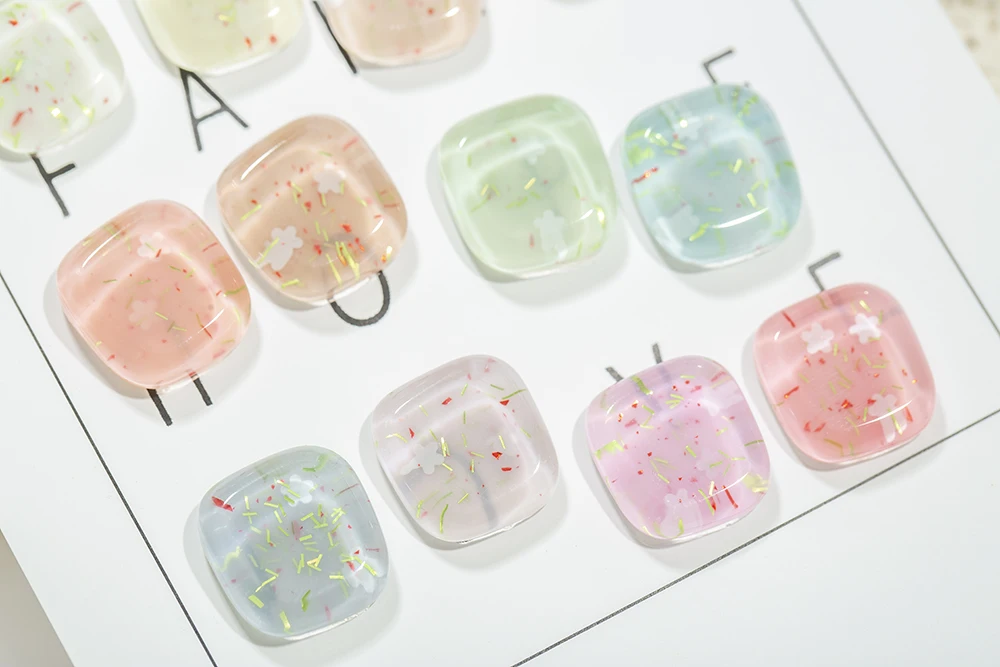 CX BEAUTY new arrival a acre of flower gel flower chips uv gel for nail art
