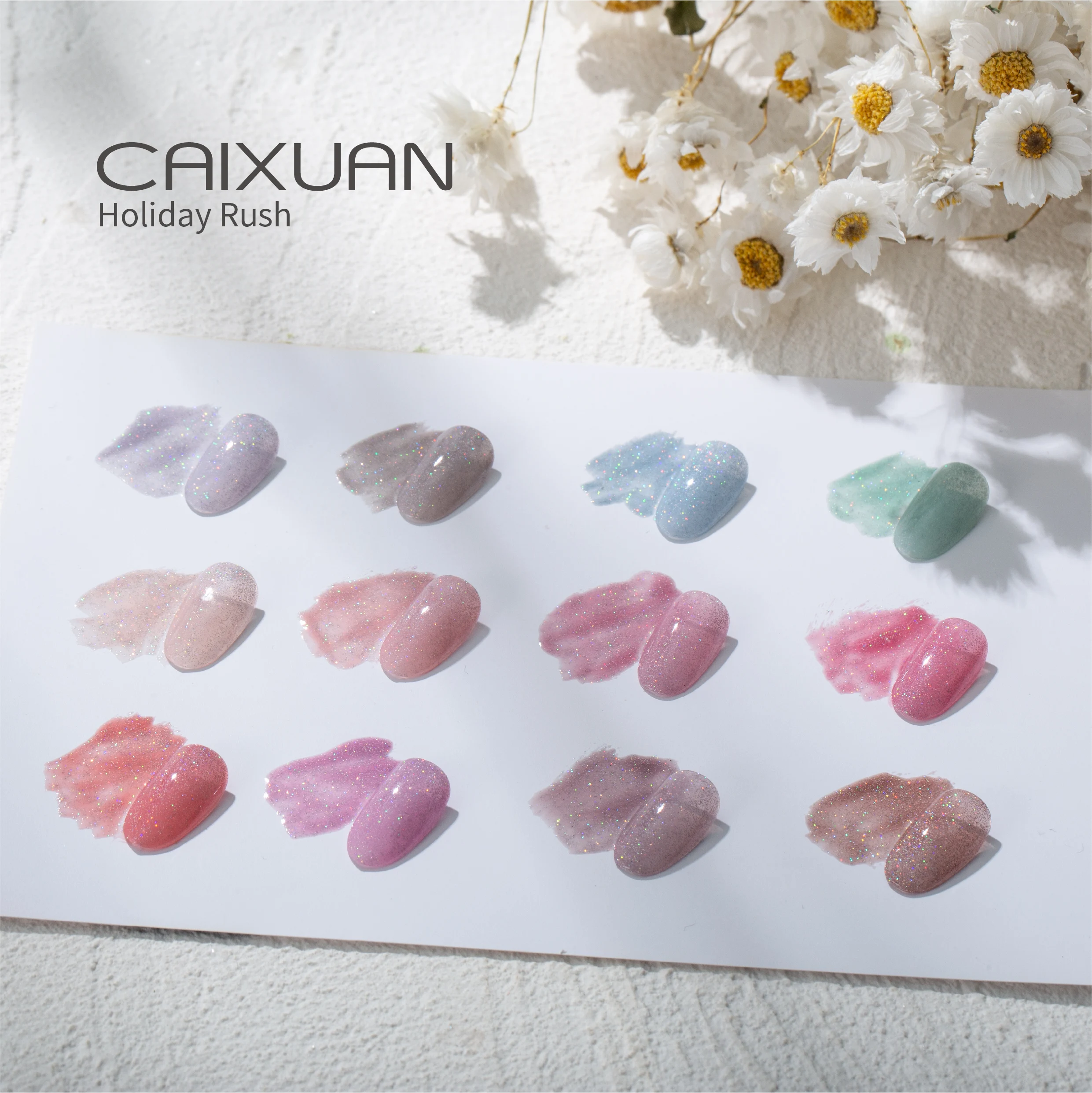 Holiday rush professional UV gel polish nail gel varnish color
