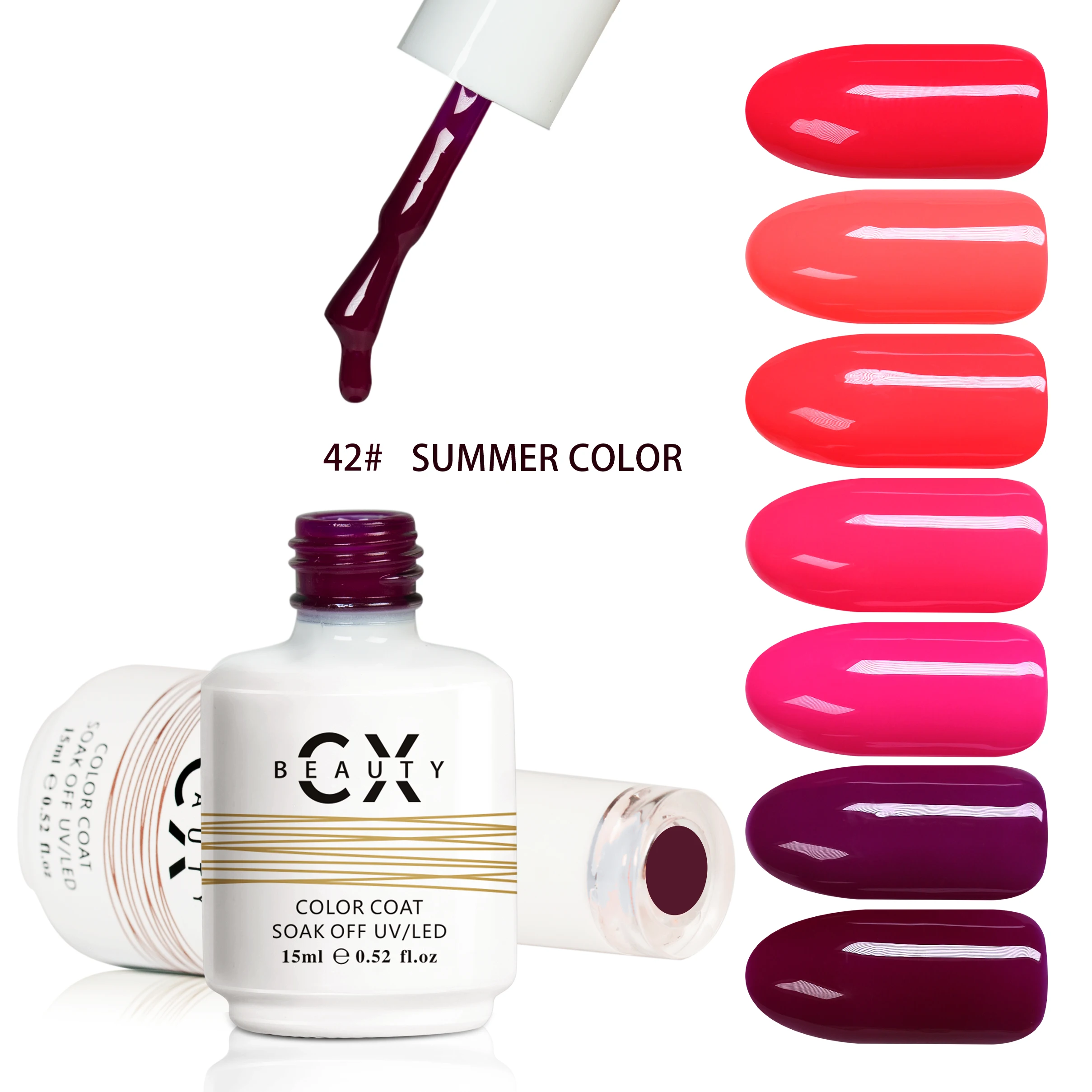 Free Samples vegan gel nail polish private label wholesale 3000 colors summer nail polish uv gel