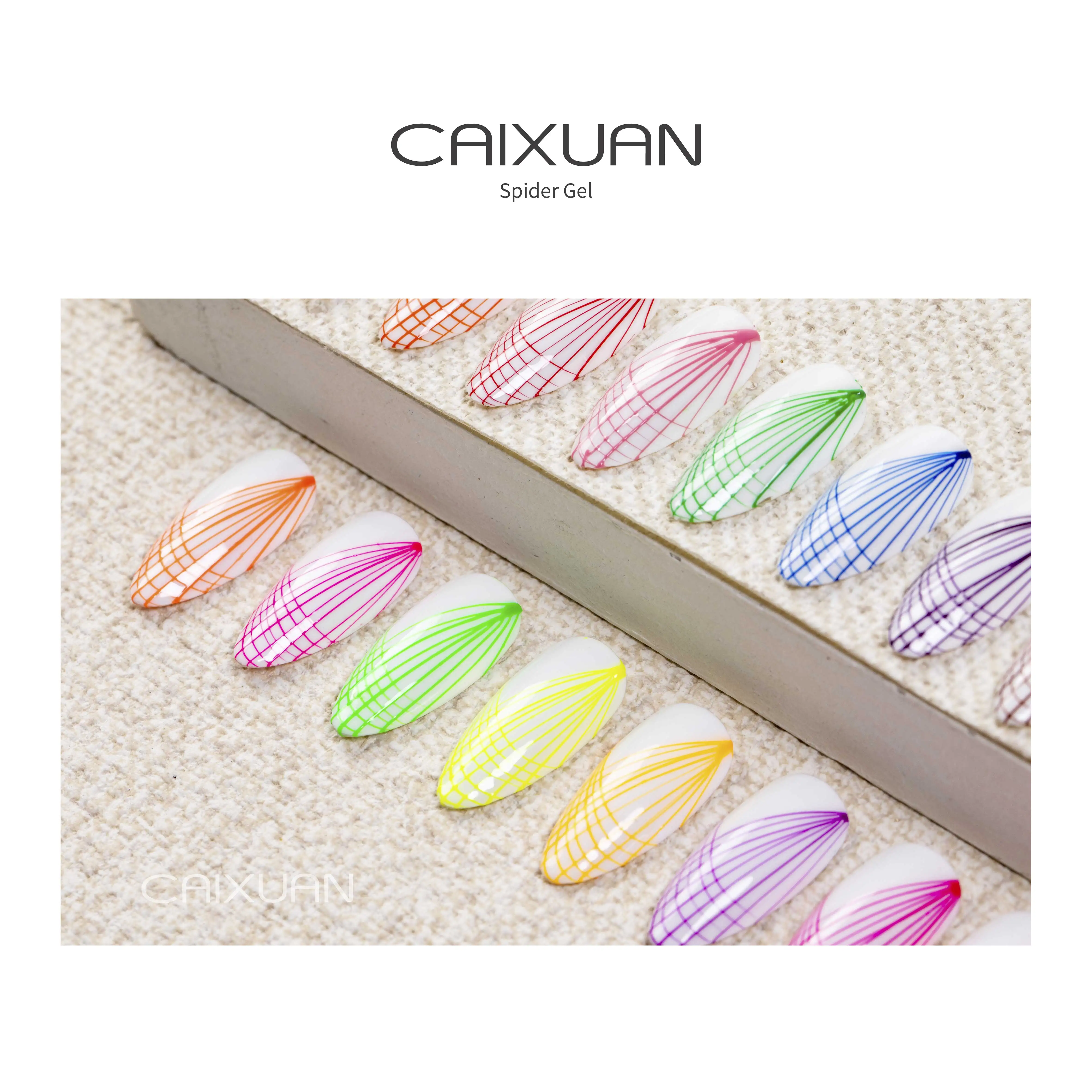 OEM Long Lasting Private Label Soak Off Spider gel for uv gel manicure product