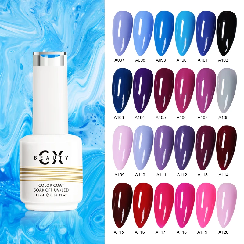 free sample long lasting good quality 15 ml gel nail polish mixed color gel nails manicure gel polish