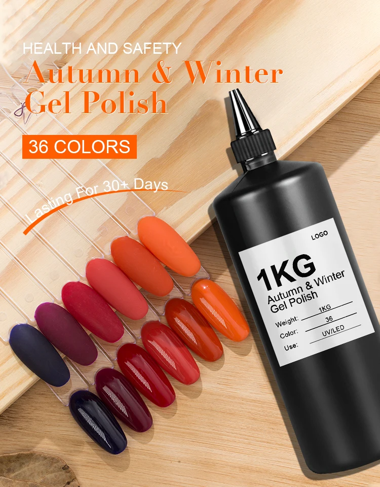Hot Sale Free Sample Autumn and Winter Gel Polish for Nail Art ODM/OEM Wholesale