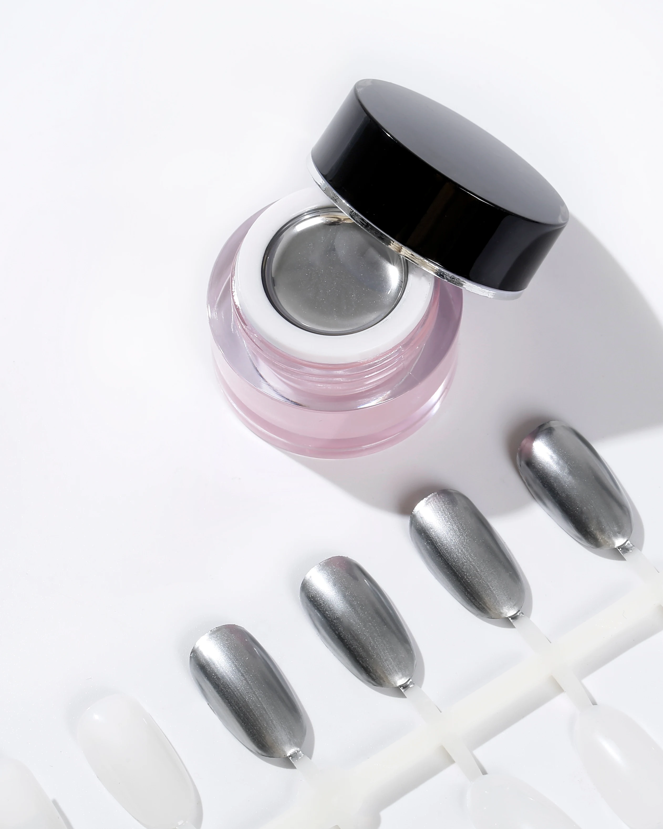 Guangzhou CX manicure supplier customized no wipe metallic painting gel for nail art
