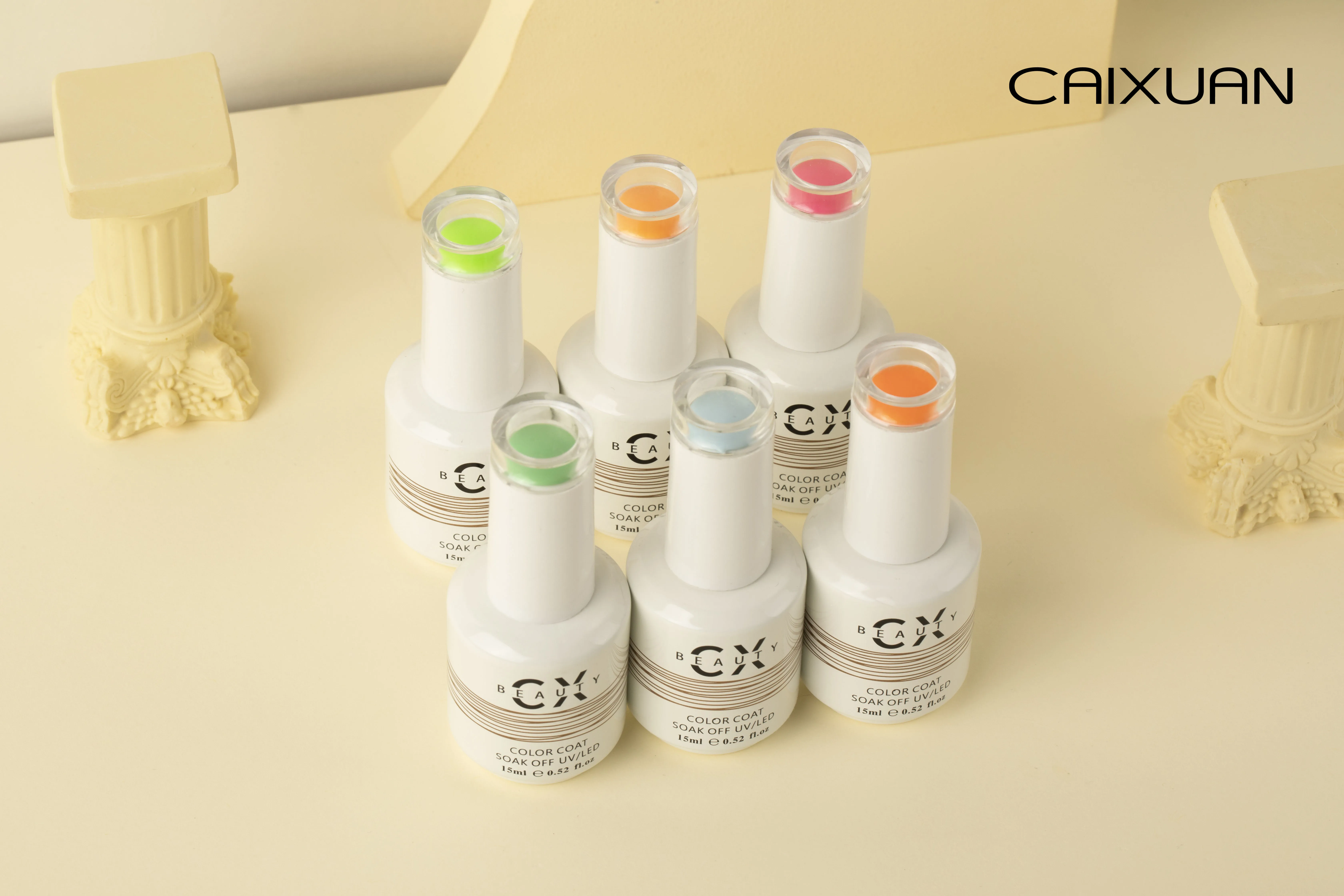 Wholesale soak off neon summer colors UV gel Nail salon gel polish long lasting Uv Neon Gel Polish