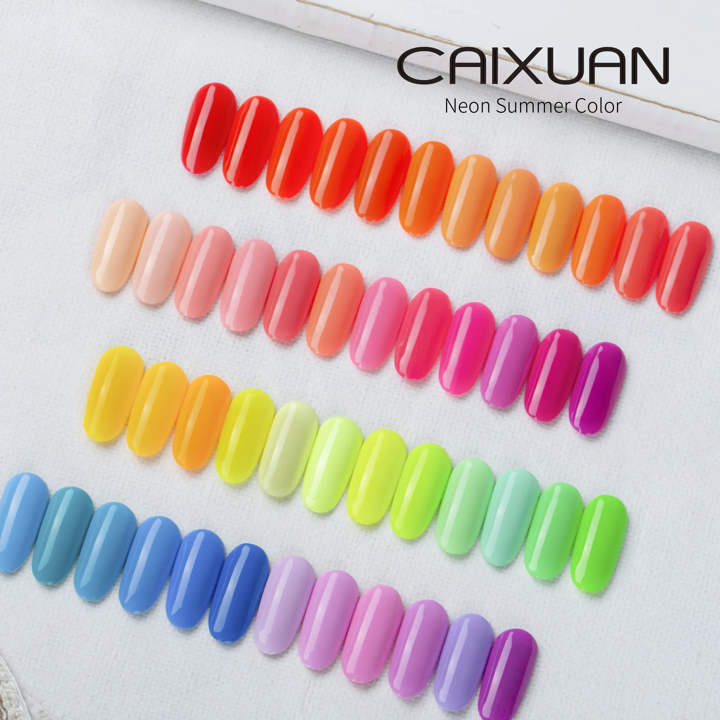 Wholesale low moq colorful neon summer color gels high quality nail gel - Image 4