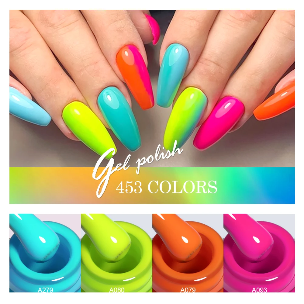 Caixuan 453 Color Gel High Quality UV Gel Polish Wholesale 1kg/5kg Package