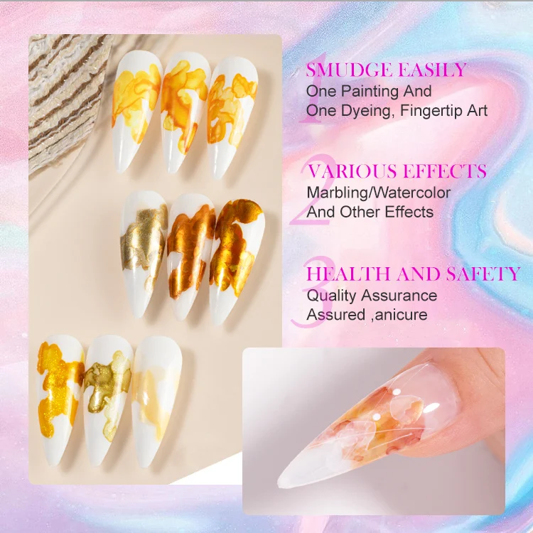 Wholesale OEM/ODM Mable Art Ink for Nail Salon 56 Colors Mable Ink