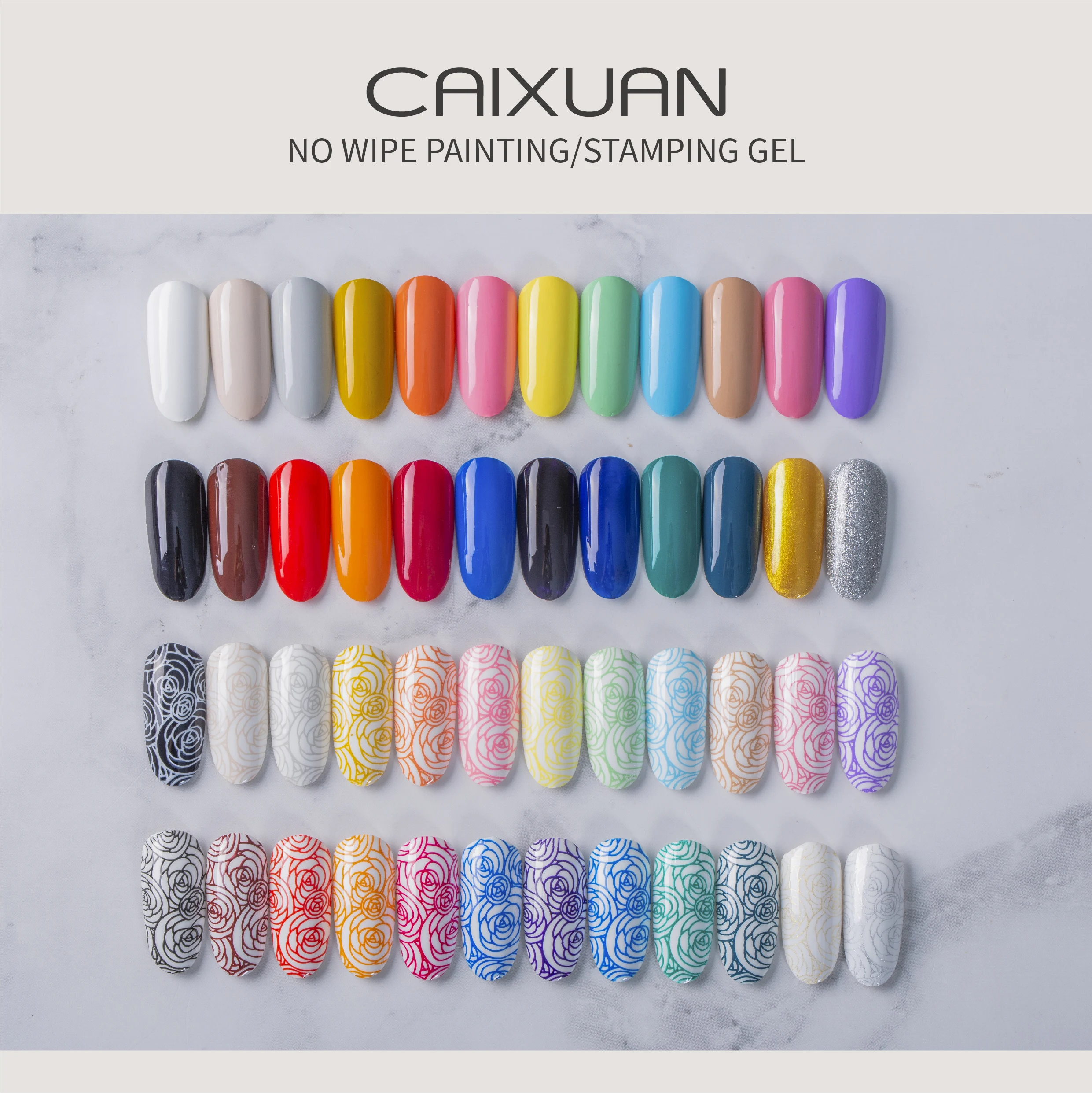 Nail Beauty supply OEM painting gel nail art for manicurist