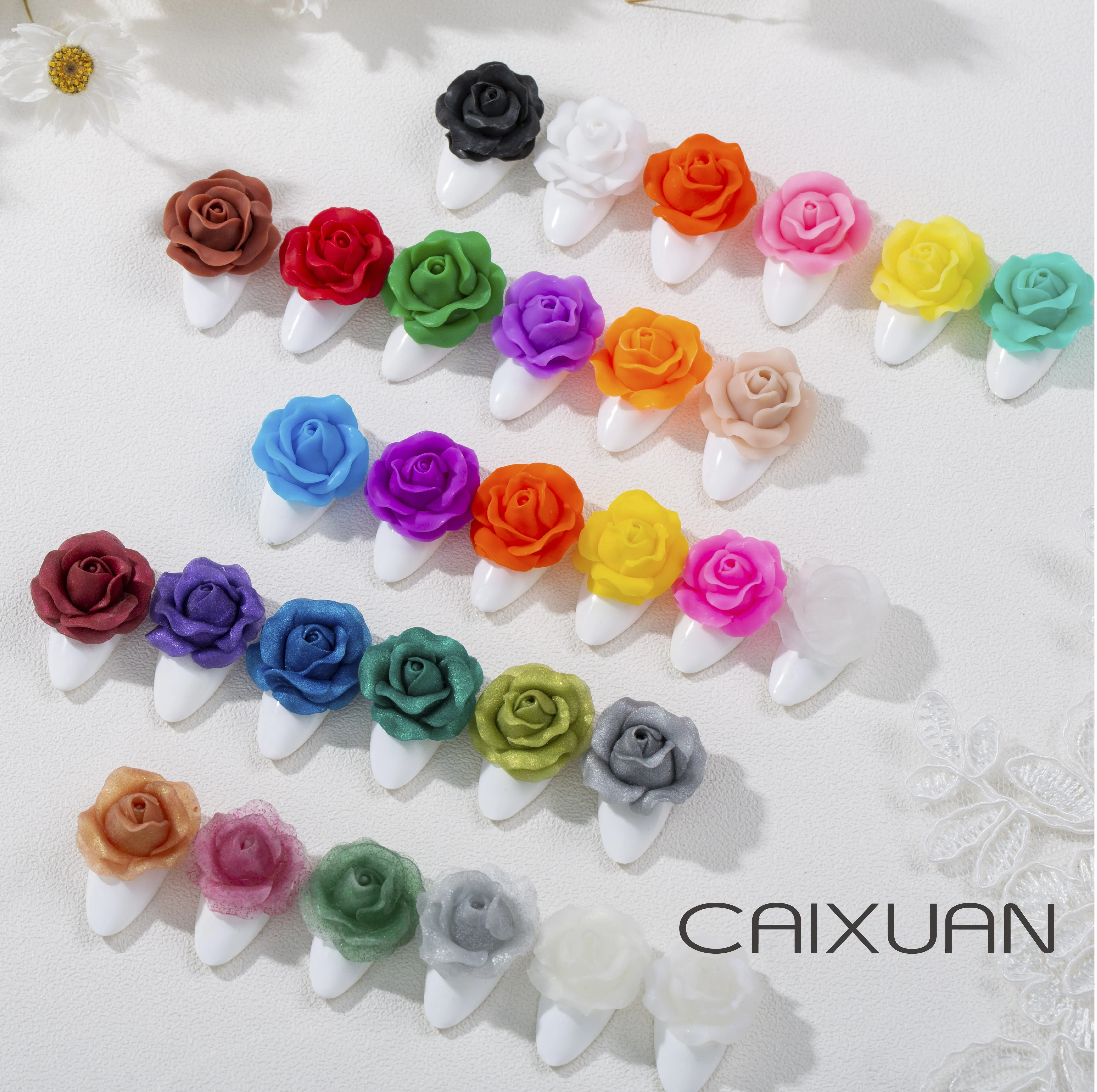 Caixuan OEM/ODM 30 Colors 4D Carved Gel High Quality for Nail Art