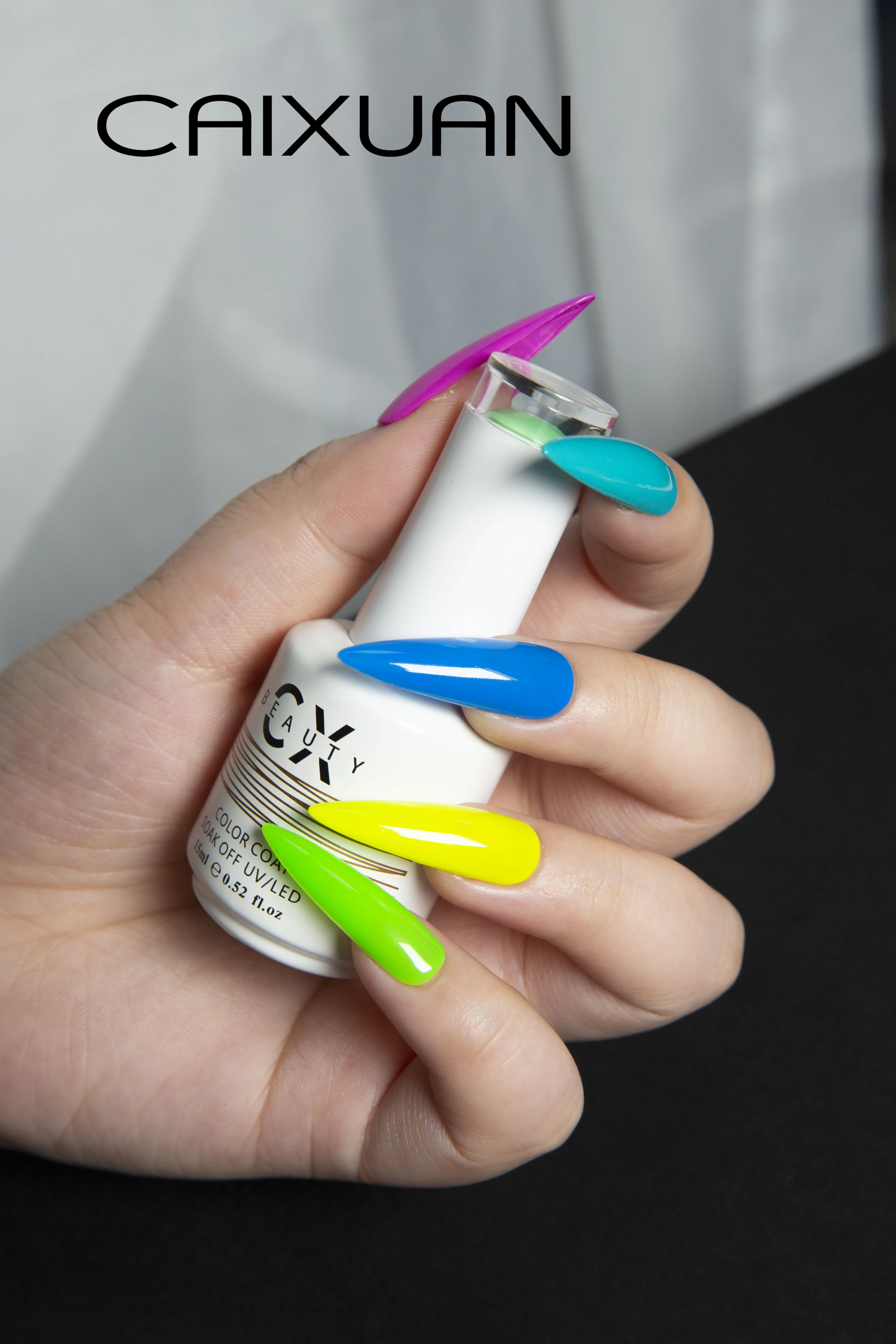 Wholesale soak off neon summer colors UV gel Nail salon gel polish long lasting Uv Neon Gel Polish