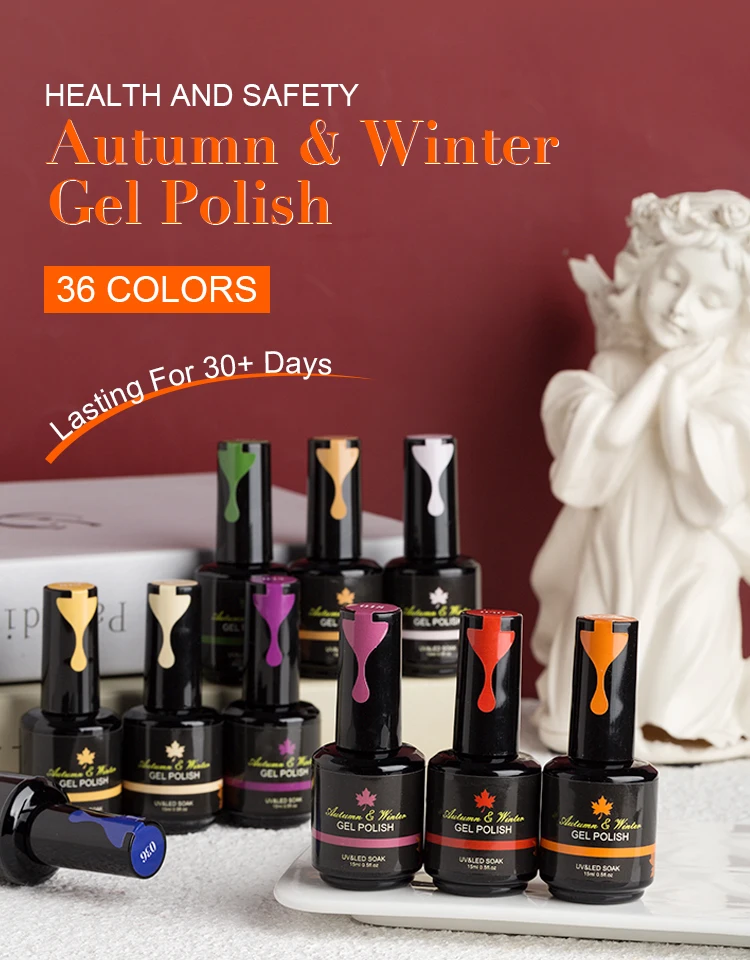 New Arrival Autumn and Winter Gel Polish Wholesale Uv Led Lamp Lasting Gel Polish
