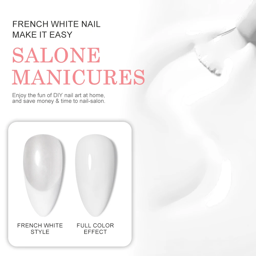 CX Beauty French White Gel Polish 15ml Gel Wholesale Sock Off Easily
