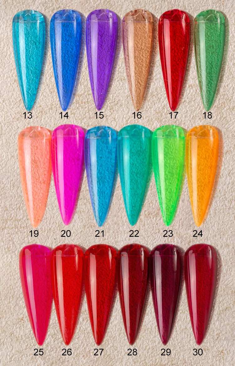 Caixuan High Quality Glass Gel OEM/ODM Wholesale 30 Colors UV Gel Polish