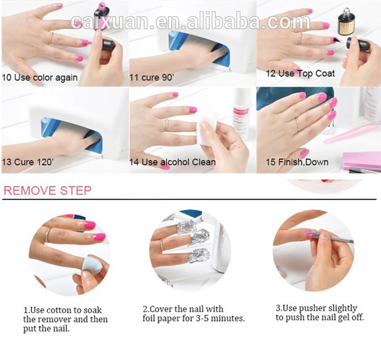 China Guangzhou CX nail cosmetic holographic pigment laser gel polish with 12 colors UV gel