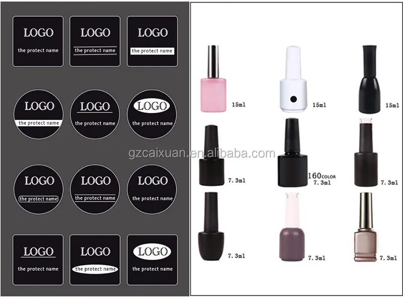 Oem Nail Supplies Soak Off Resin UV Gel Custom Vegan Organic Private Label glitter Gel Polish