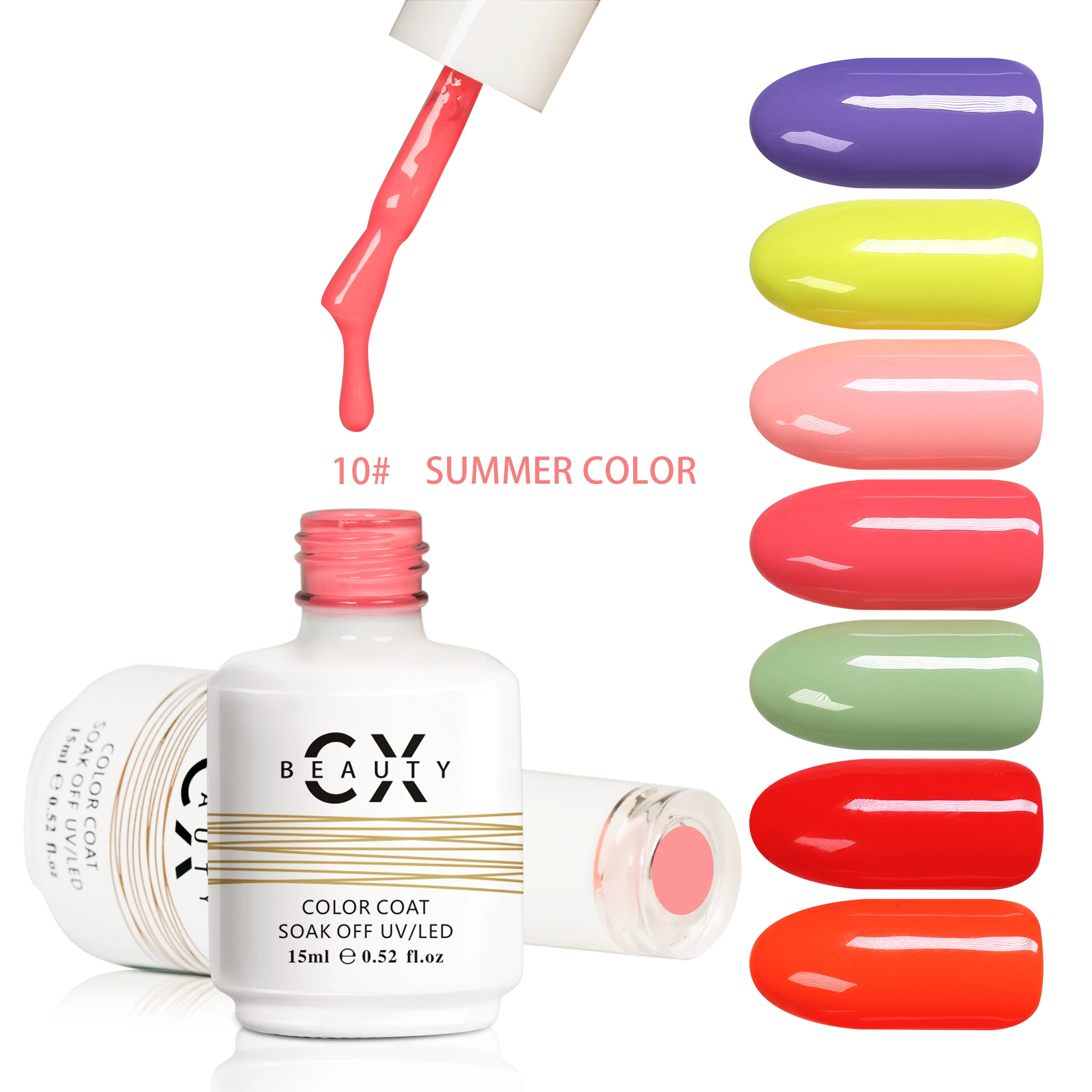 Free Samples vegan gel nail polish private label wholesale 3000 colors summer nail polish uv gel