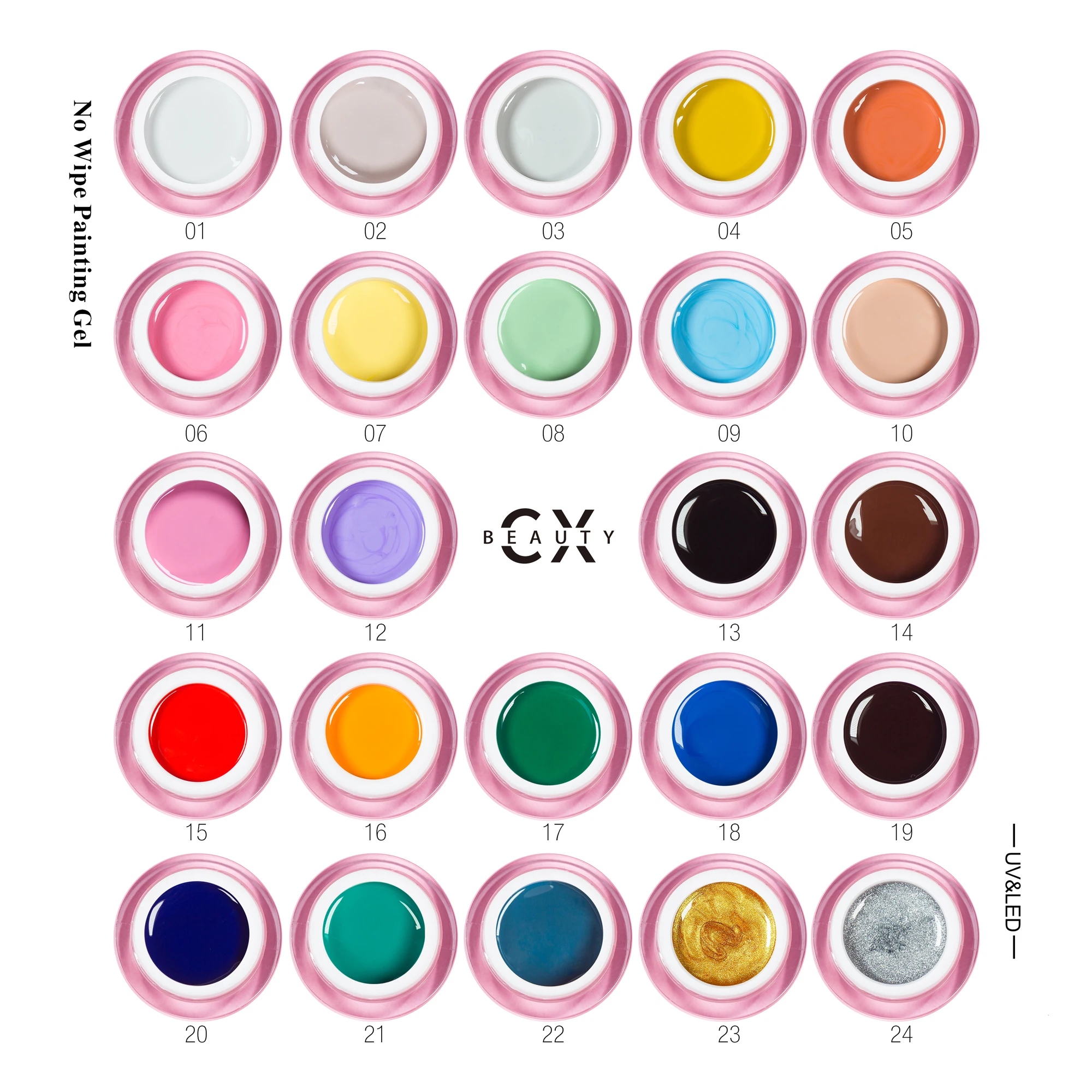 8ml uv gel factory direct selling nail art no wipe painting stamping gel