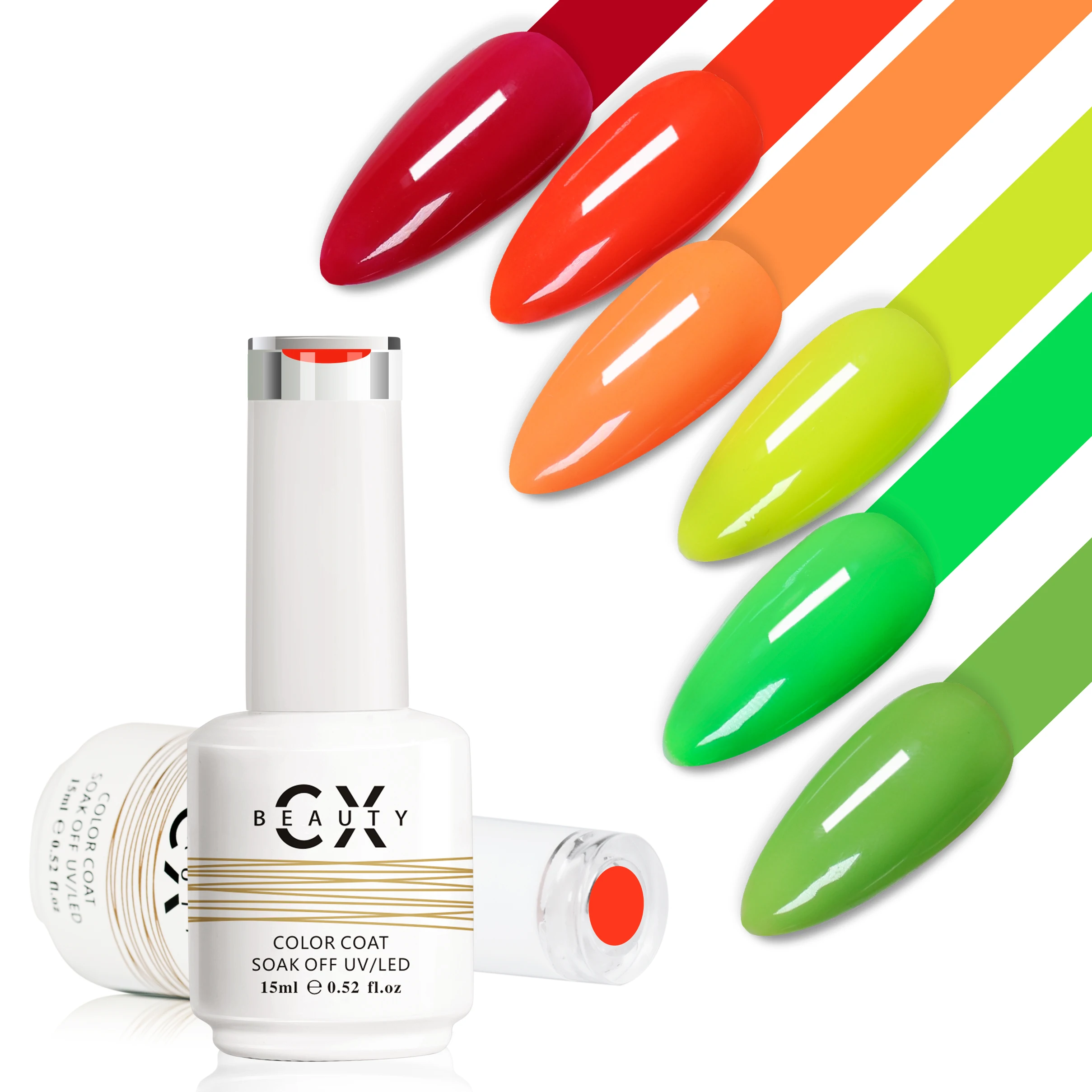 China Manufacturer 282 Colours UV/LED Natural Gel Polish Soak off Gel Color Private Label Nail Gel Polish
